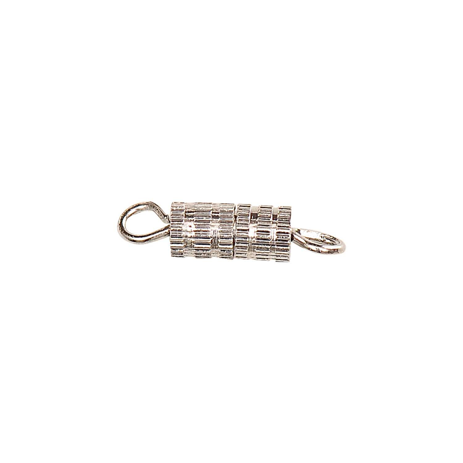 Schraubverschluß silber 13mm