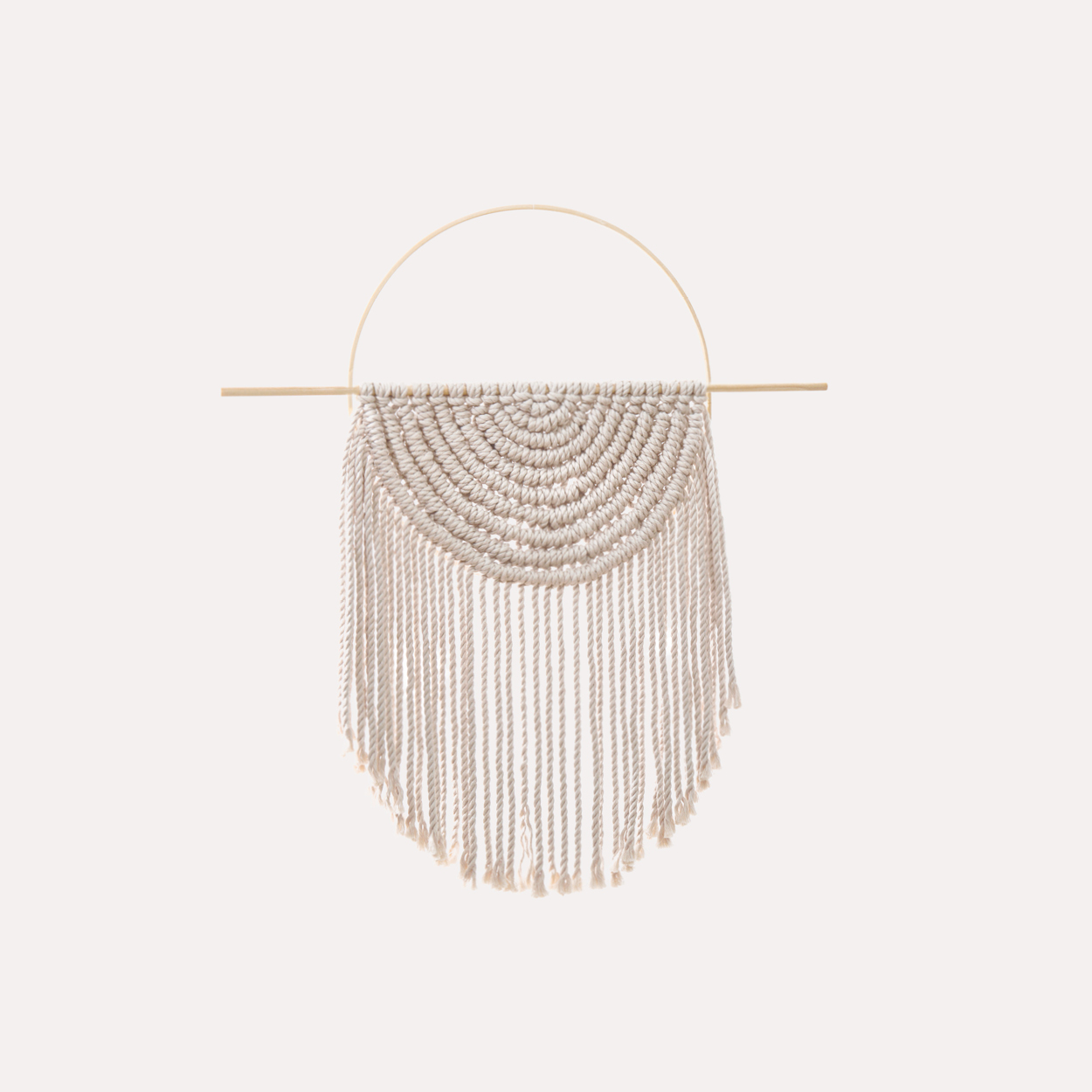Wolle  Set Makramee Wandbehang