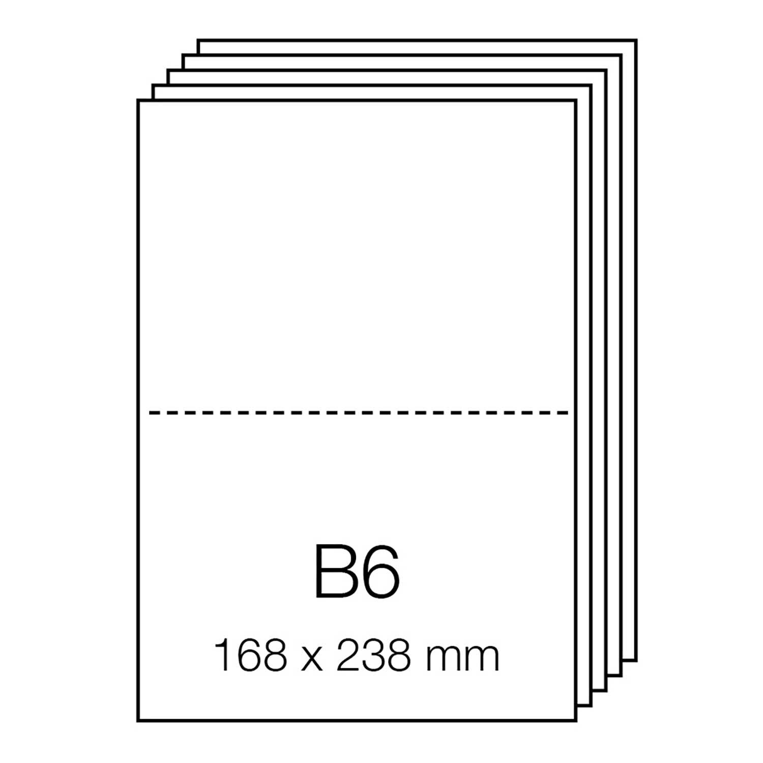 Paper Poetry Luxury Karten B6, 5 Stück, 168 x 238 mm. Hochwertige weiße Karten von Rico Design für kreative Projekte.