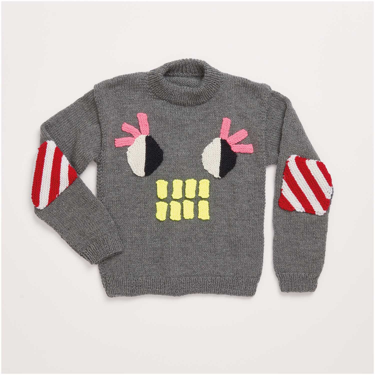Strickset Ärmelpatches Modell 32 aus Kids Nr. 12