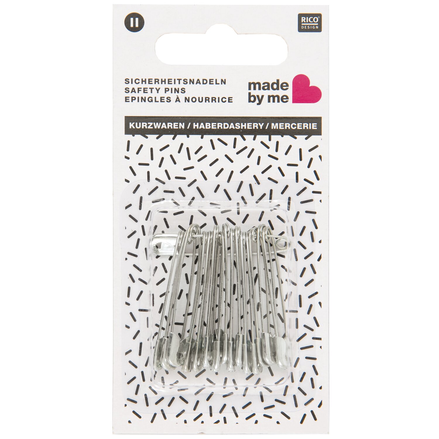 Sicherheitsnadeln 38mm 16 Stück von Rico Design