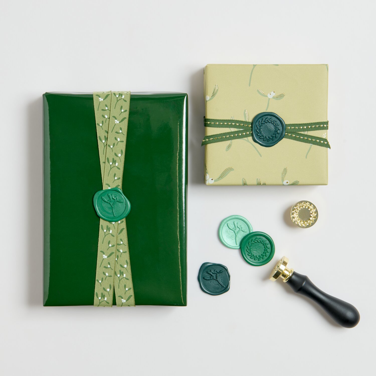 Paper Poetry Siegelwachs Set Mistletoe von Rico Design