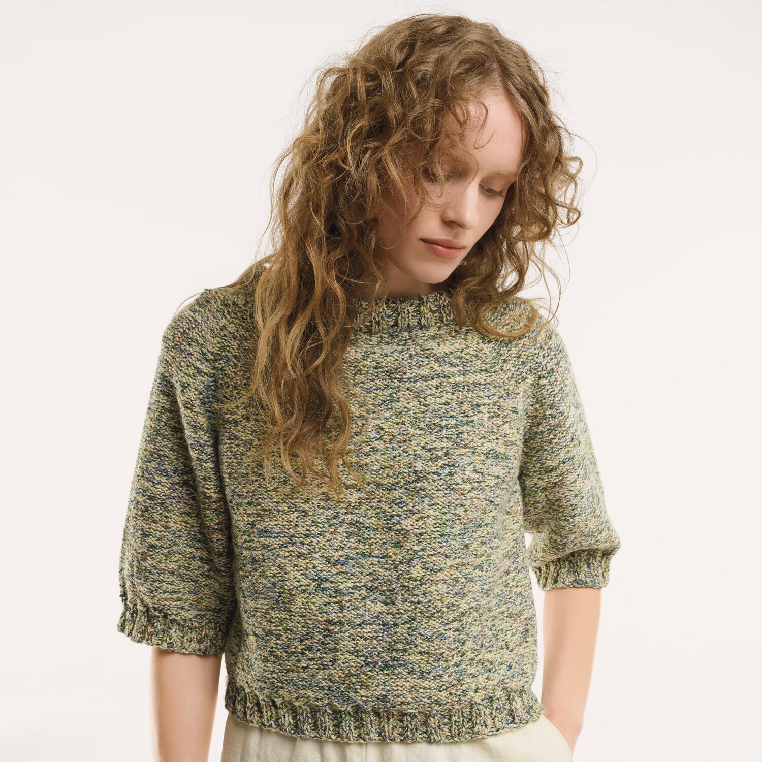 Strickset Shirt Modell 21 aus Made by Me No. 22 von Rico Design