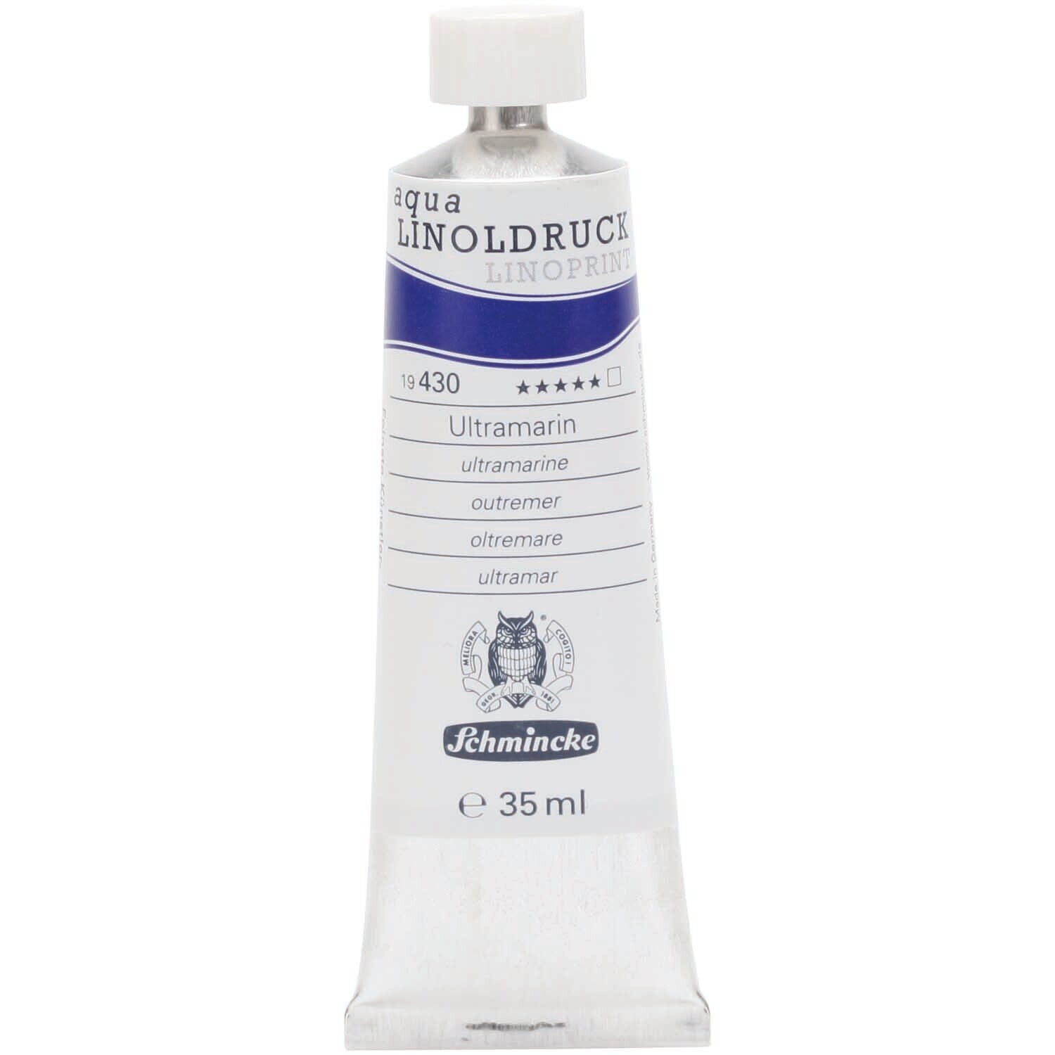 Schmincke Linoldruckfarbe Ultramarin