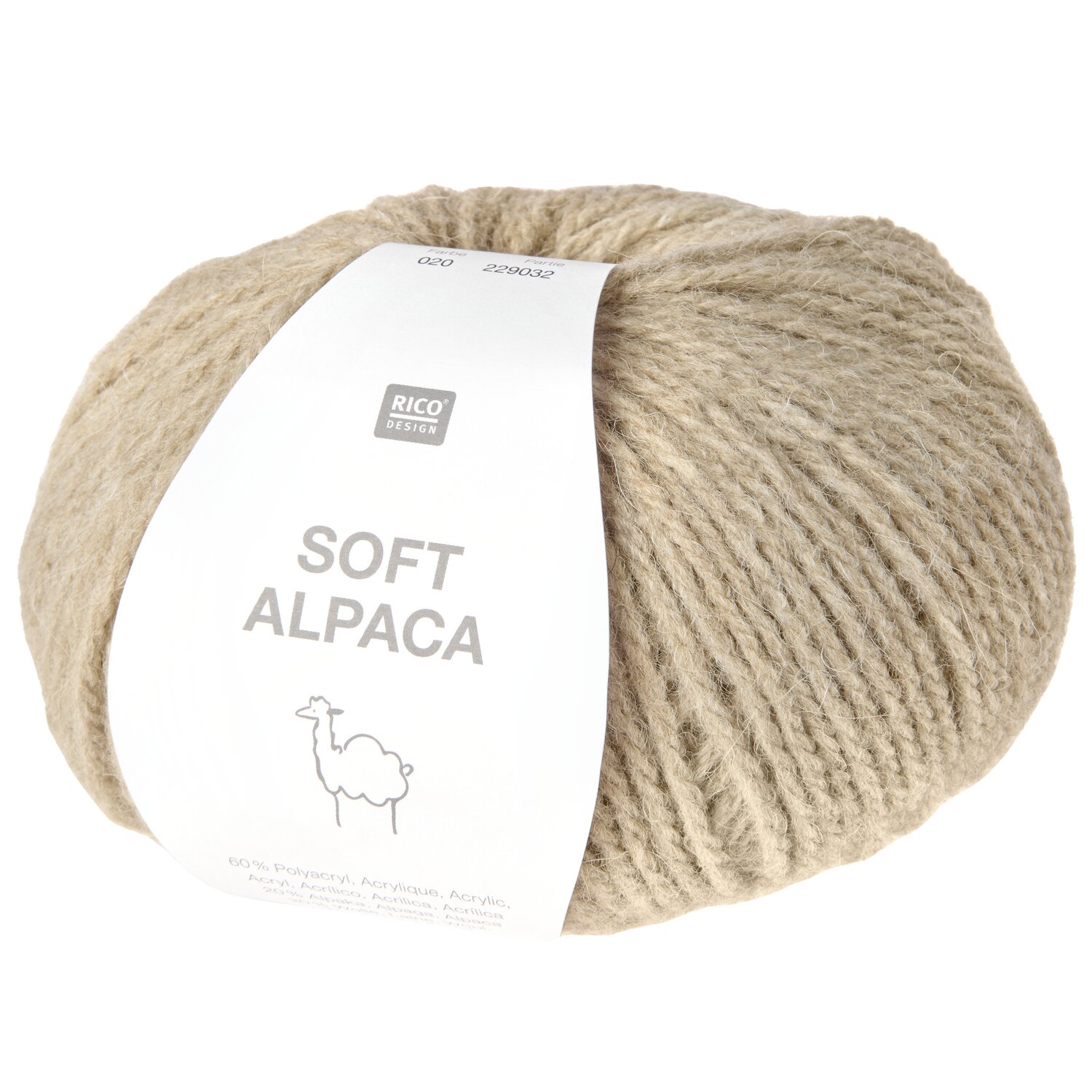 Strickset Kapuzentuch Modell 05 aus Lovewool No. 23 von Rico Design