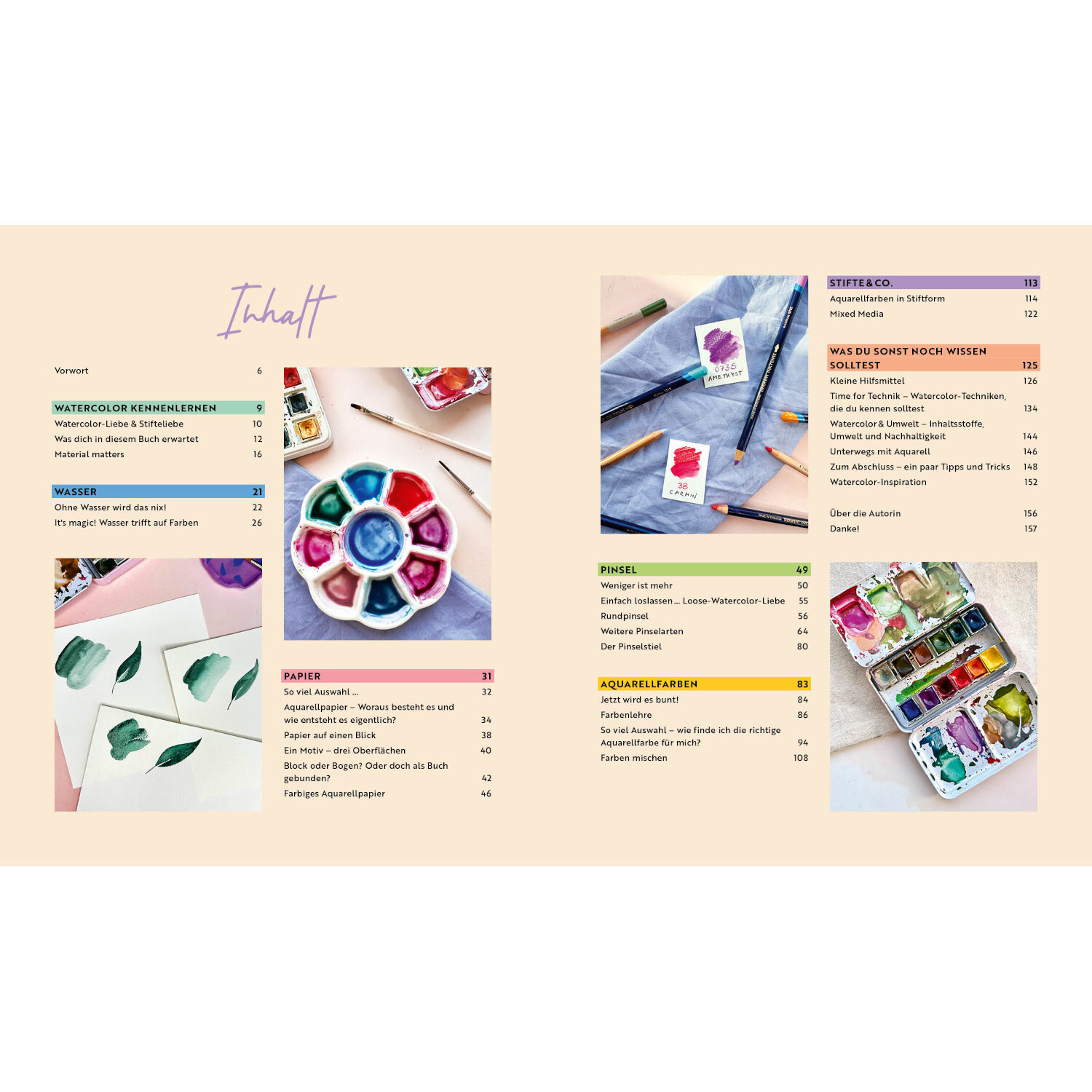 Watercolor-Bibel von Edition Michael Fischer 