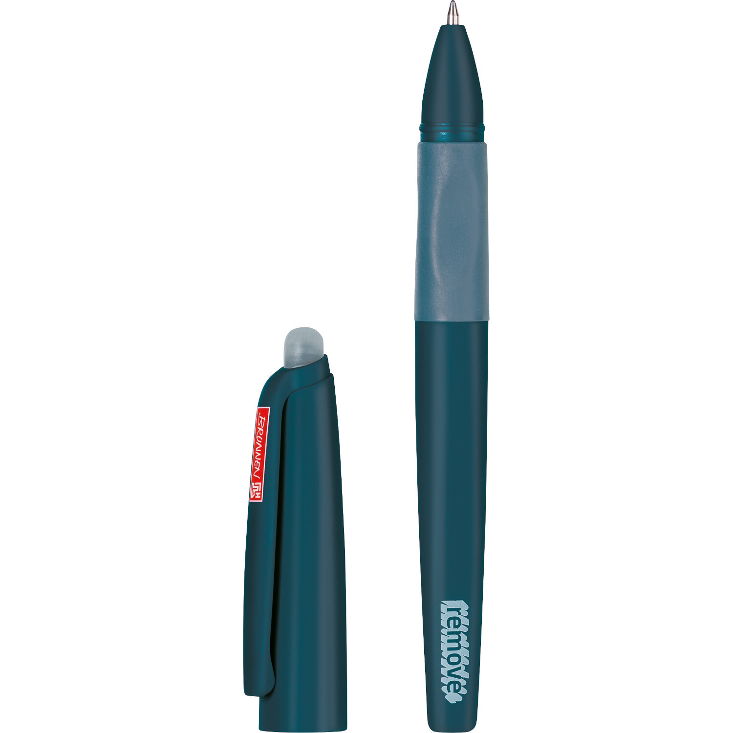 Gelschreiber Remove in Denim-Blau mit 0,7mm Spitze, abnehmbarer Kappe und ergonomischem Griff. Ideal für präzises Schreiben.