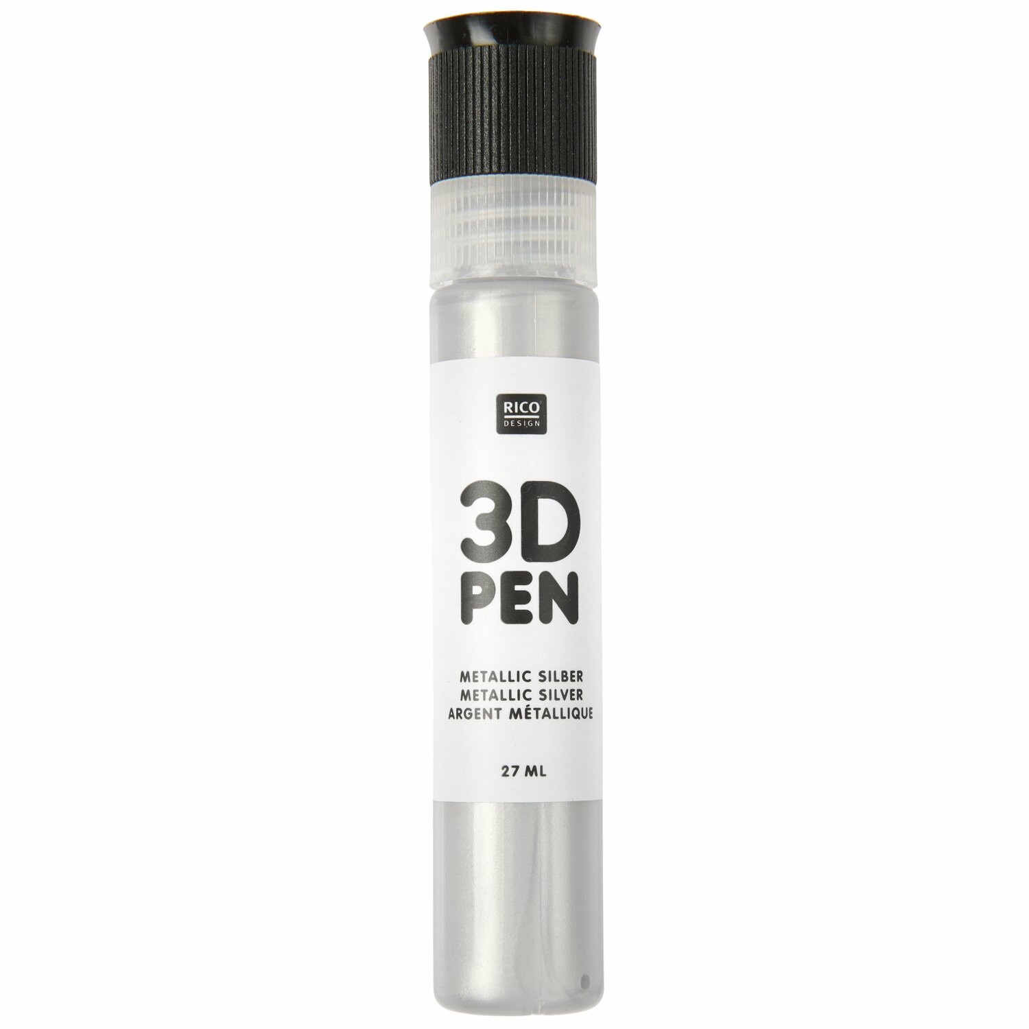 Rico Design 3D Pen Farbe Metallic Silber