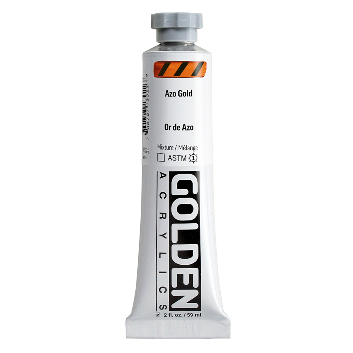 Golden Heavy Body Acrylfarbe Azo Gold