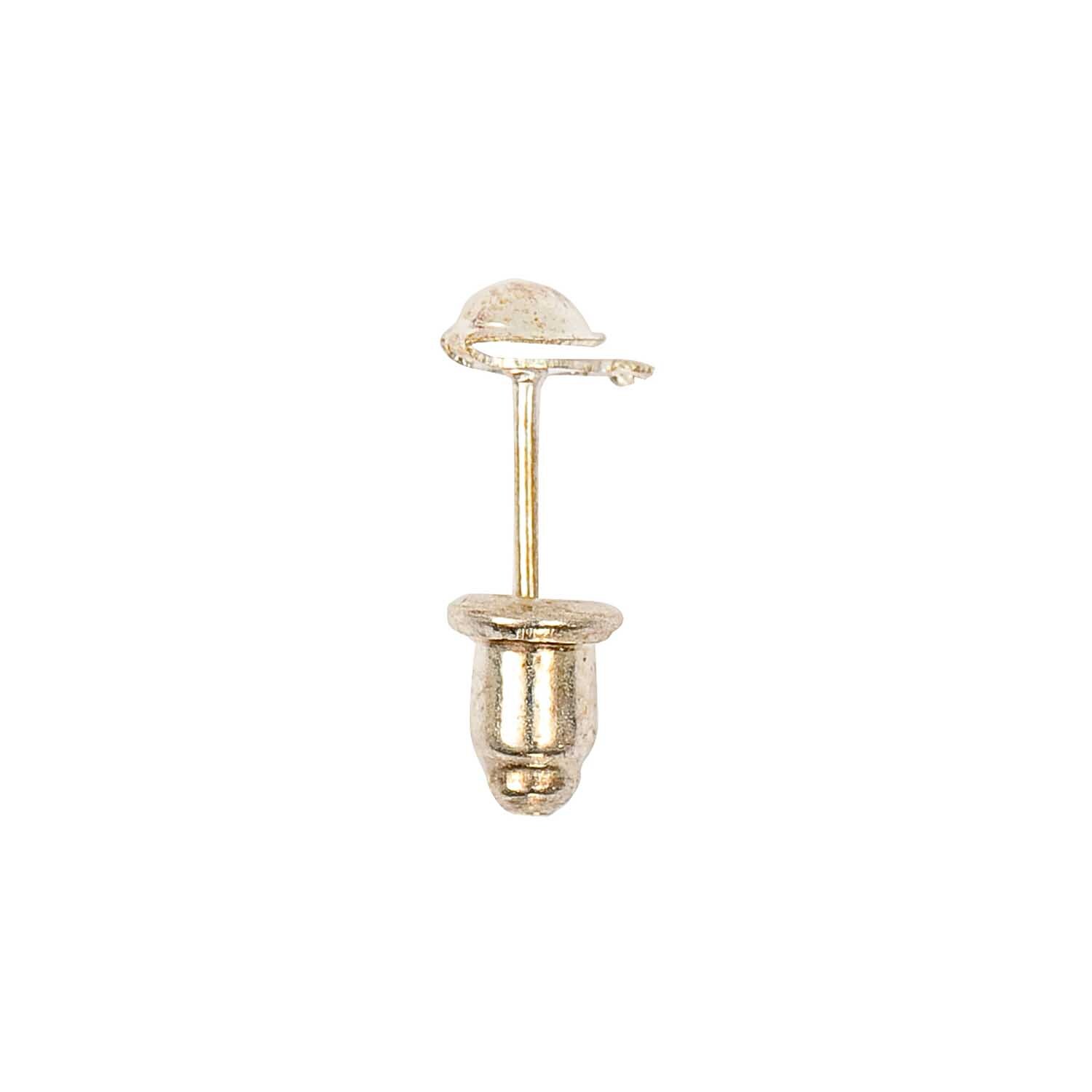 Ohrstecker mit Öse silber 13mm 2 Stück