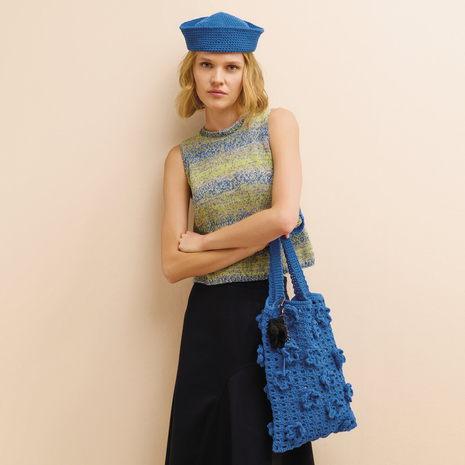 Häkelset Sailor-Hat Modell 02 aus Made by Me No. 22 von Rico Design