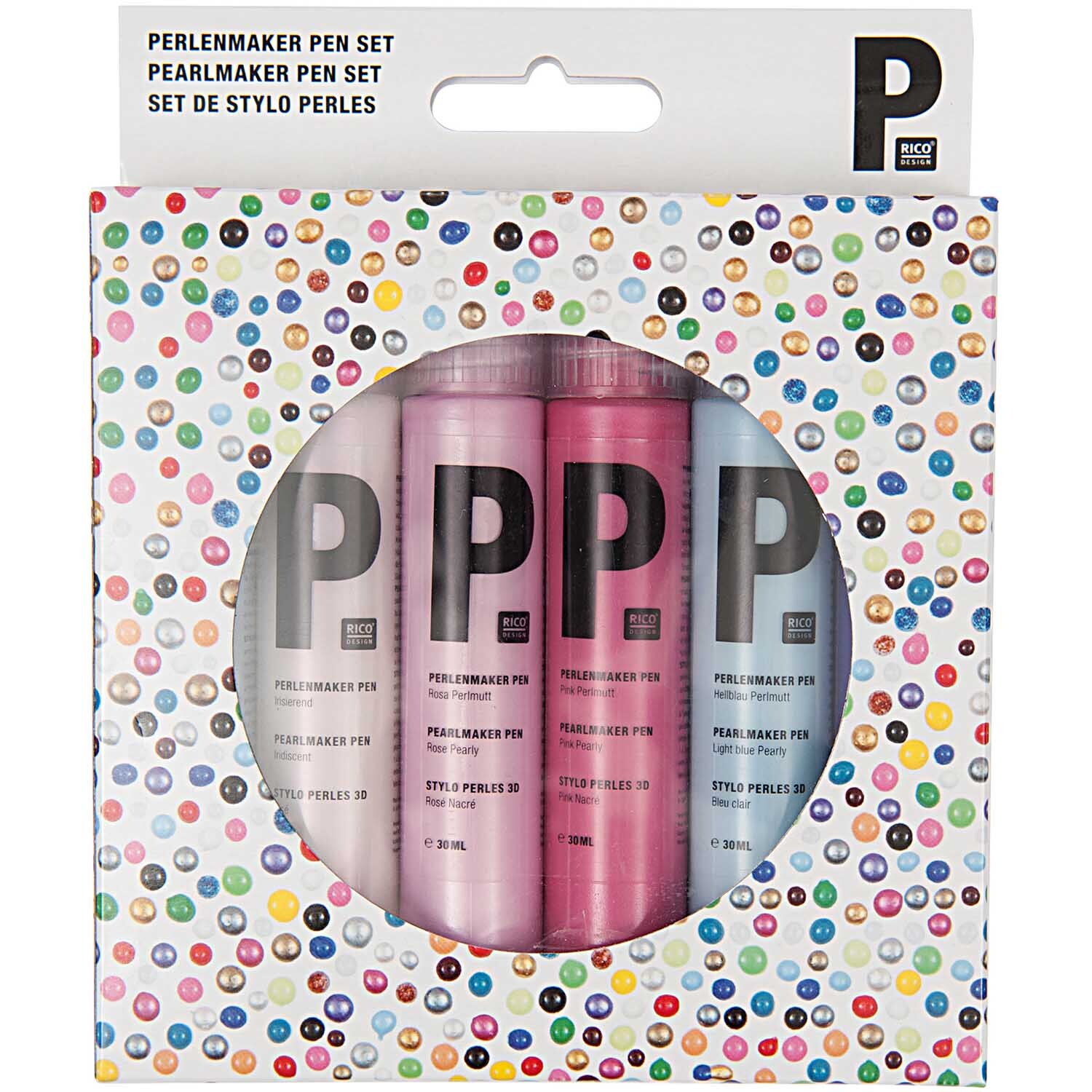 Perlenmaker Pen Set pastell 6x30ml