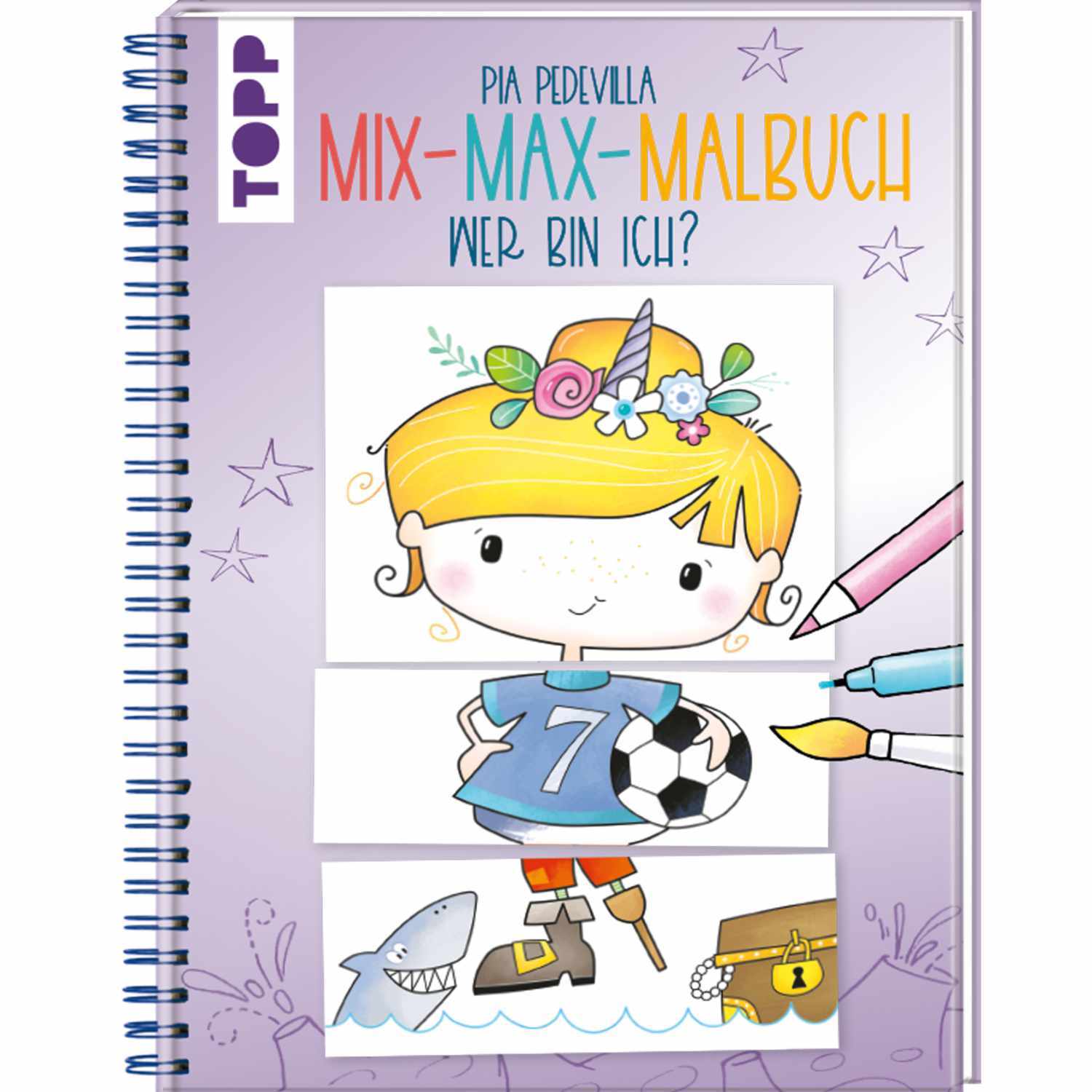 Mix-Max-Malbuch - Wer bin ich?
