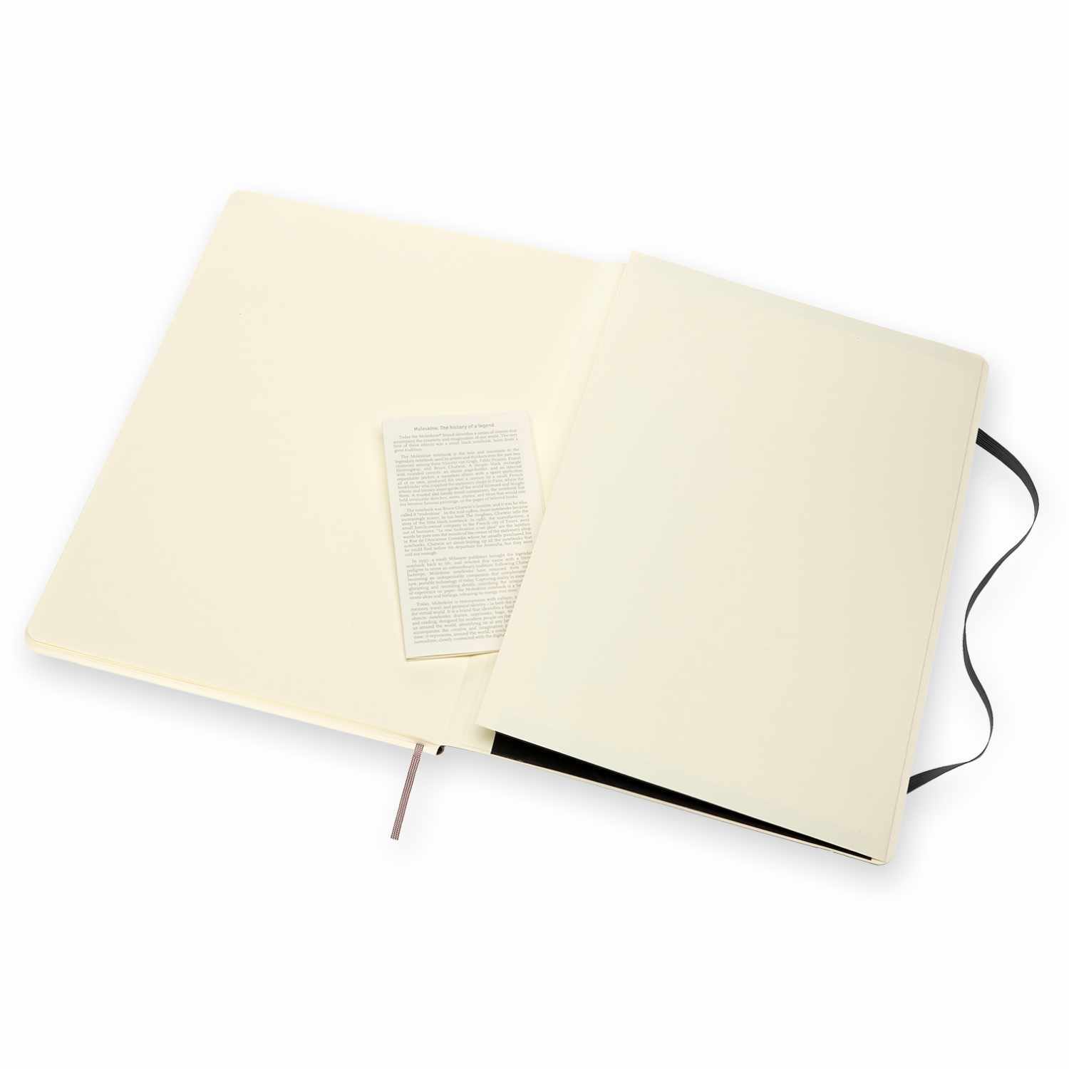 Notizbuch blanko Soft Cover schwarz A4 Notizbuch blanko Soft Cover schwarz A4