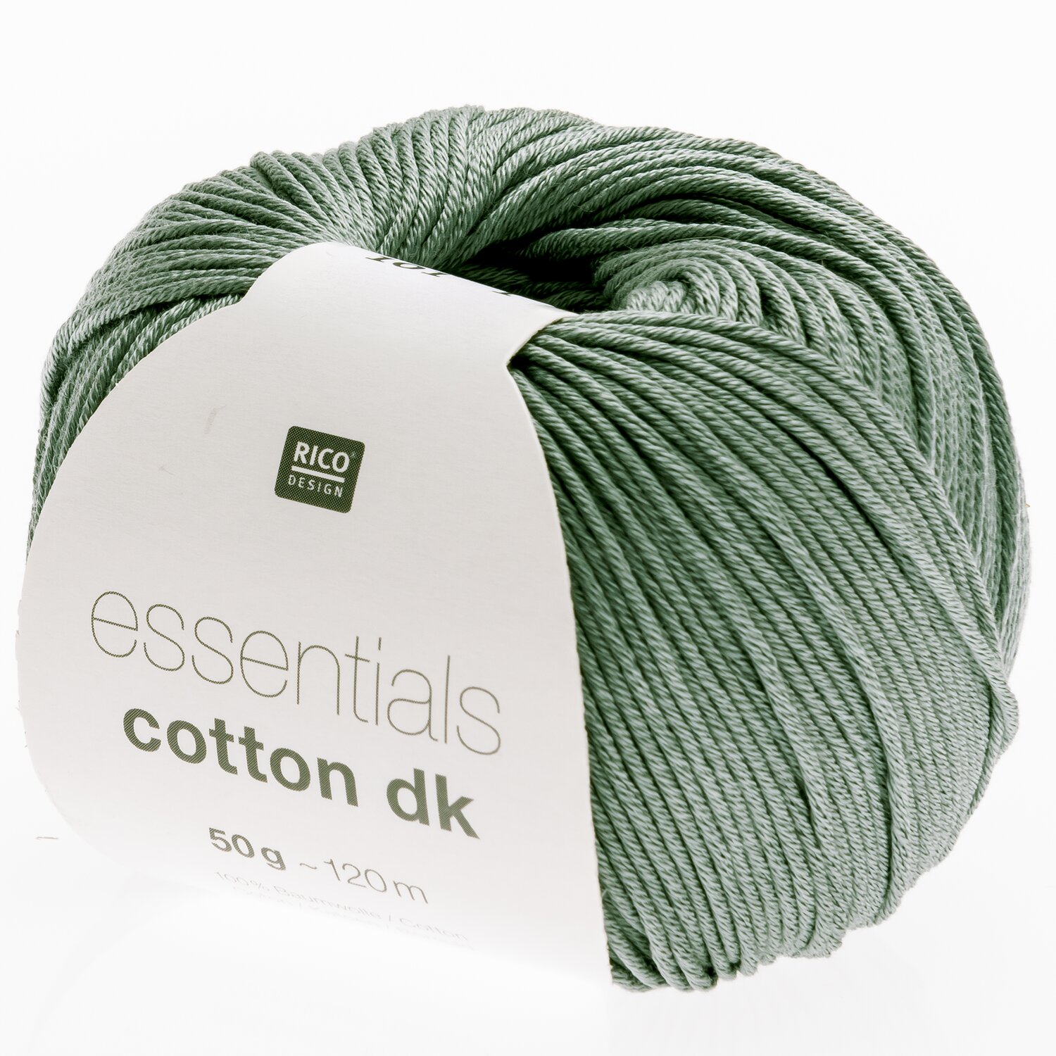 Essentials Cotton dk 50g 120m Farbe Salbei von Rico Design