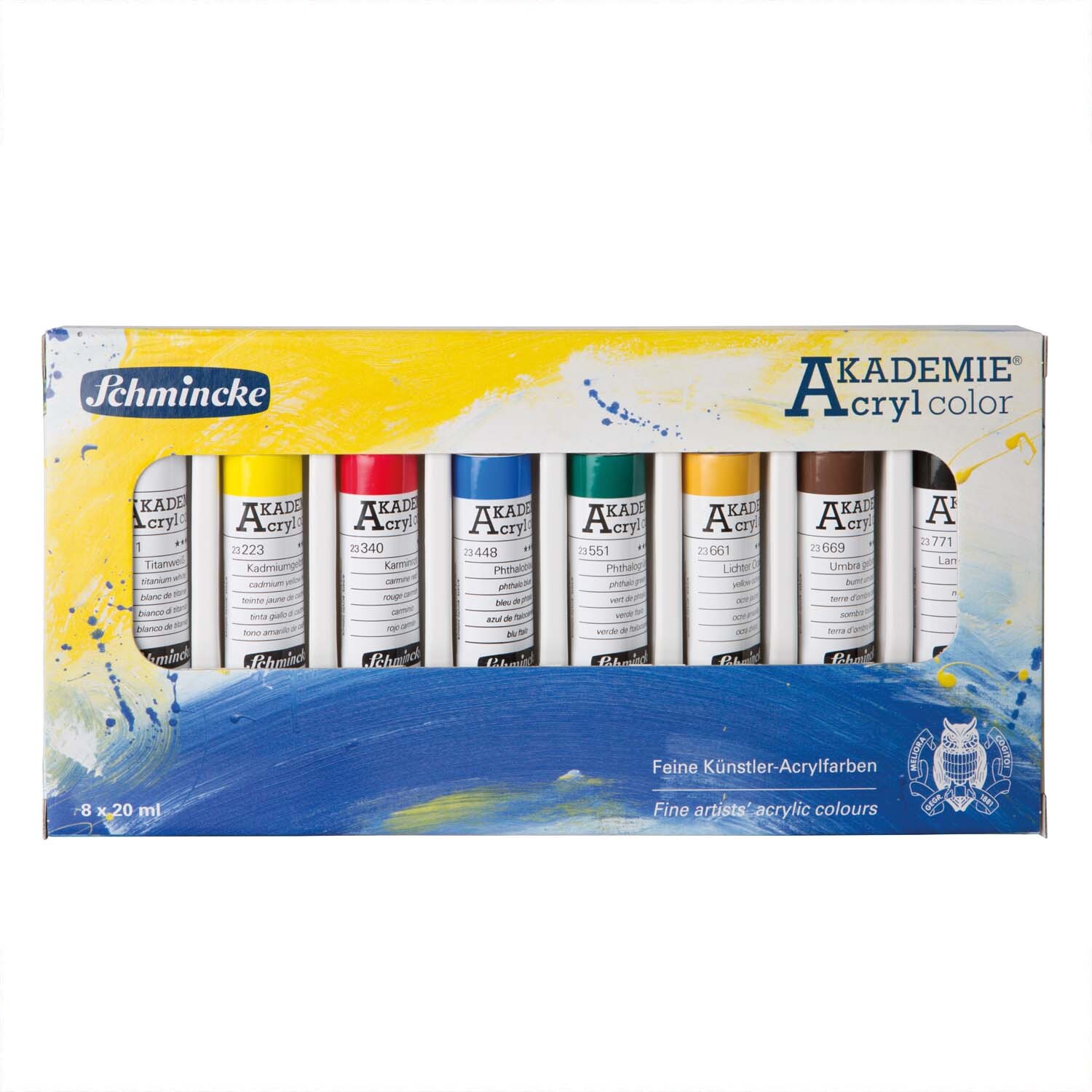 Akademie Acryl Set 8x20ml