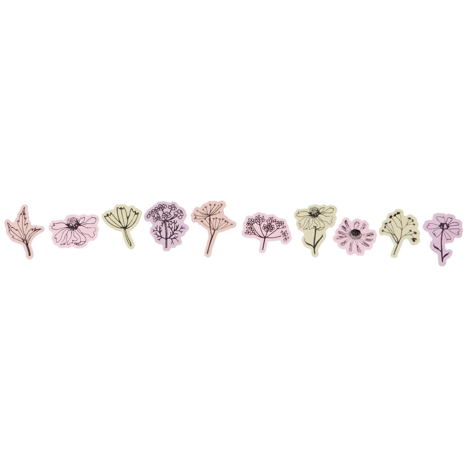 Paper Poetry Washi Sticker In the Meadow 200 Stück von Rico Design
