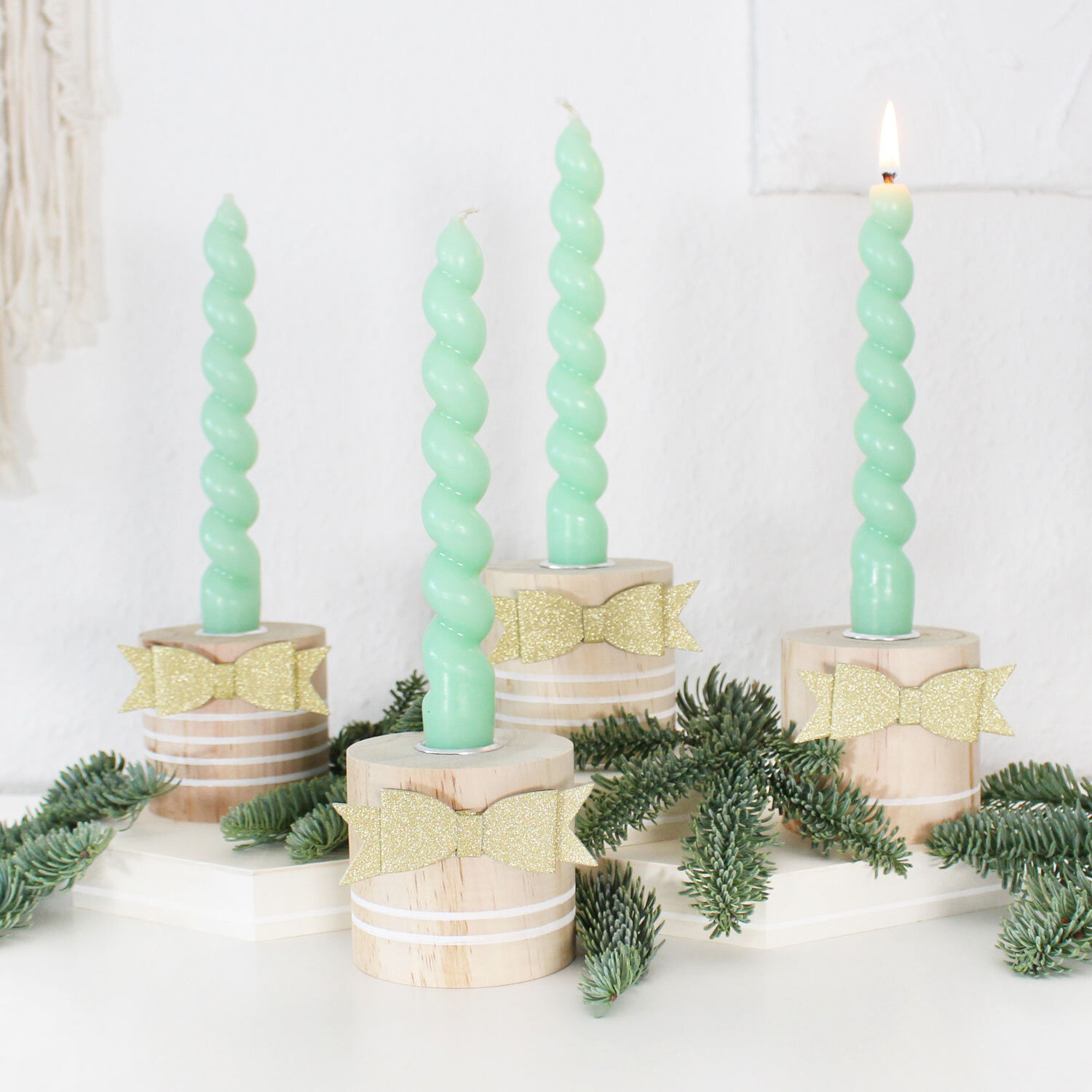 Inspiration Adventskranz @tinkerhome von idee. Creativmarkt 