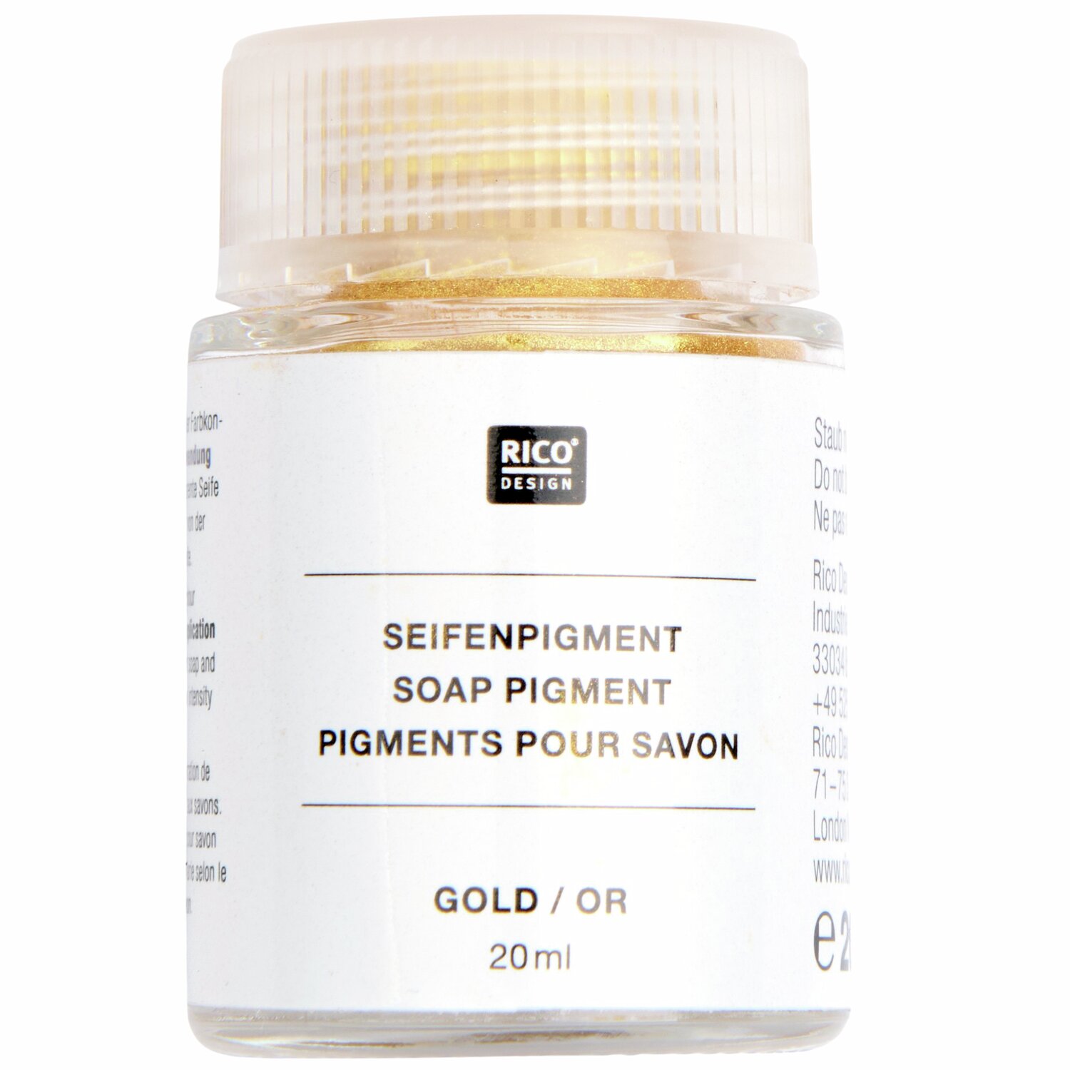 Seifenpigment gold 20ml von Rico Design