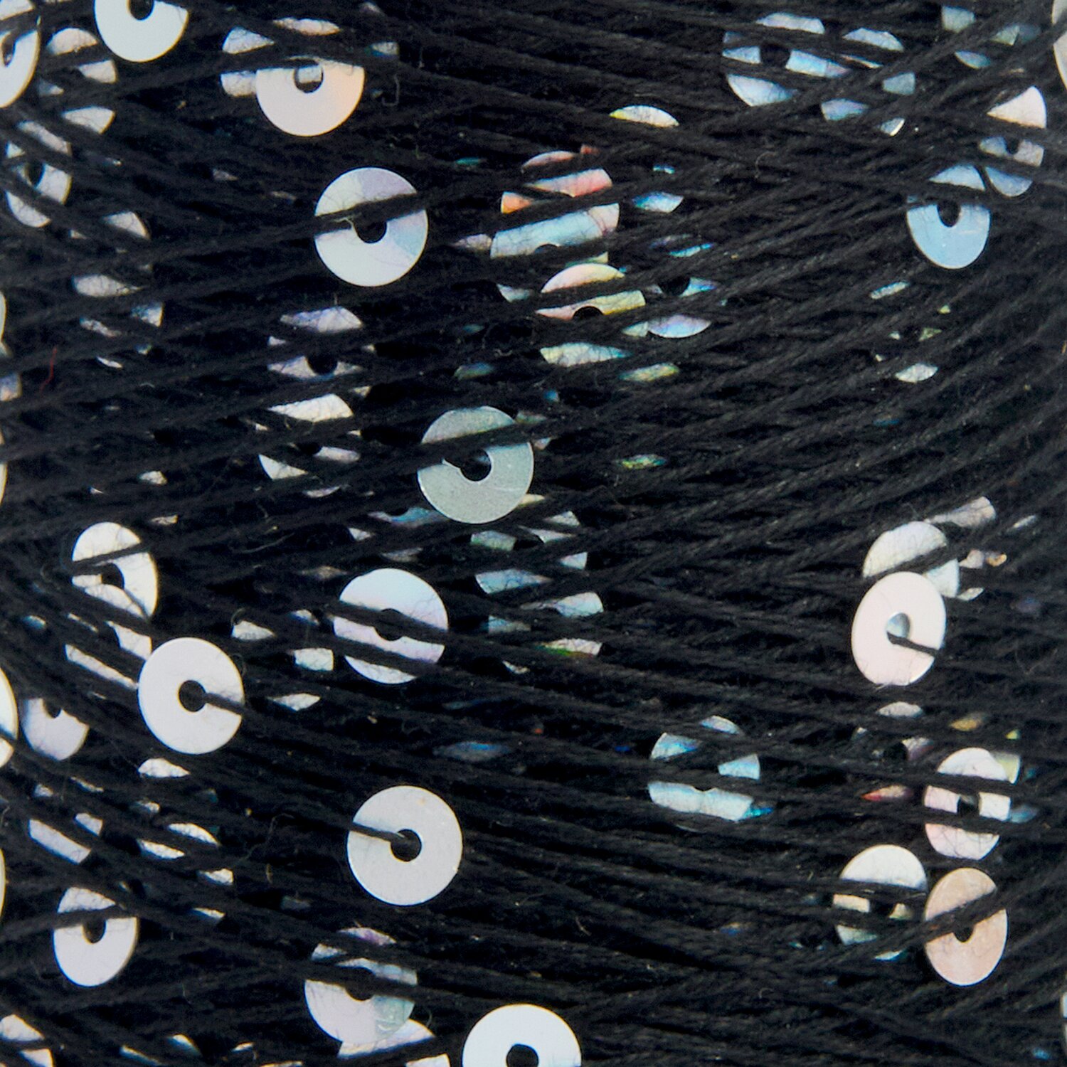 Creative Make It Paillette 50g 305m Farbe Schwarz Silber von Rico Design
