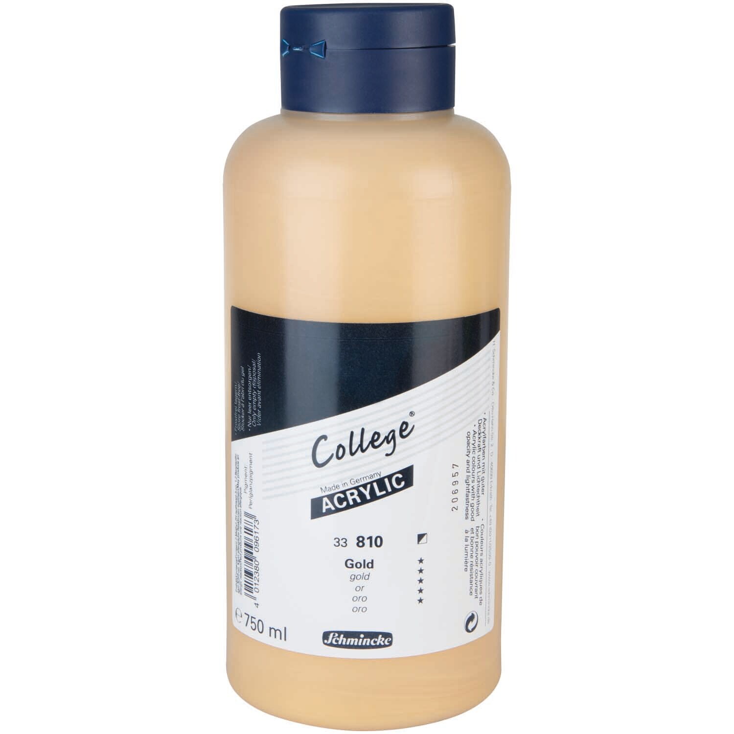 Schmincke College Studienacrylfarbe 750ml Gold 1578942