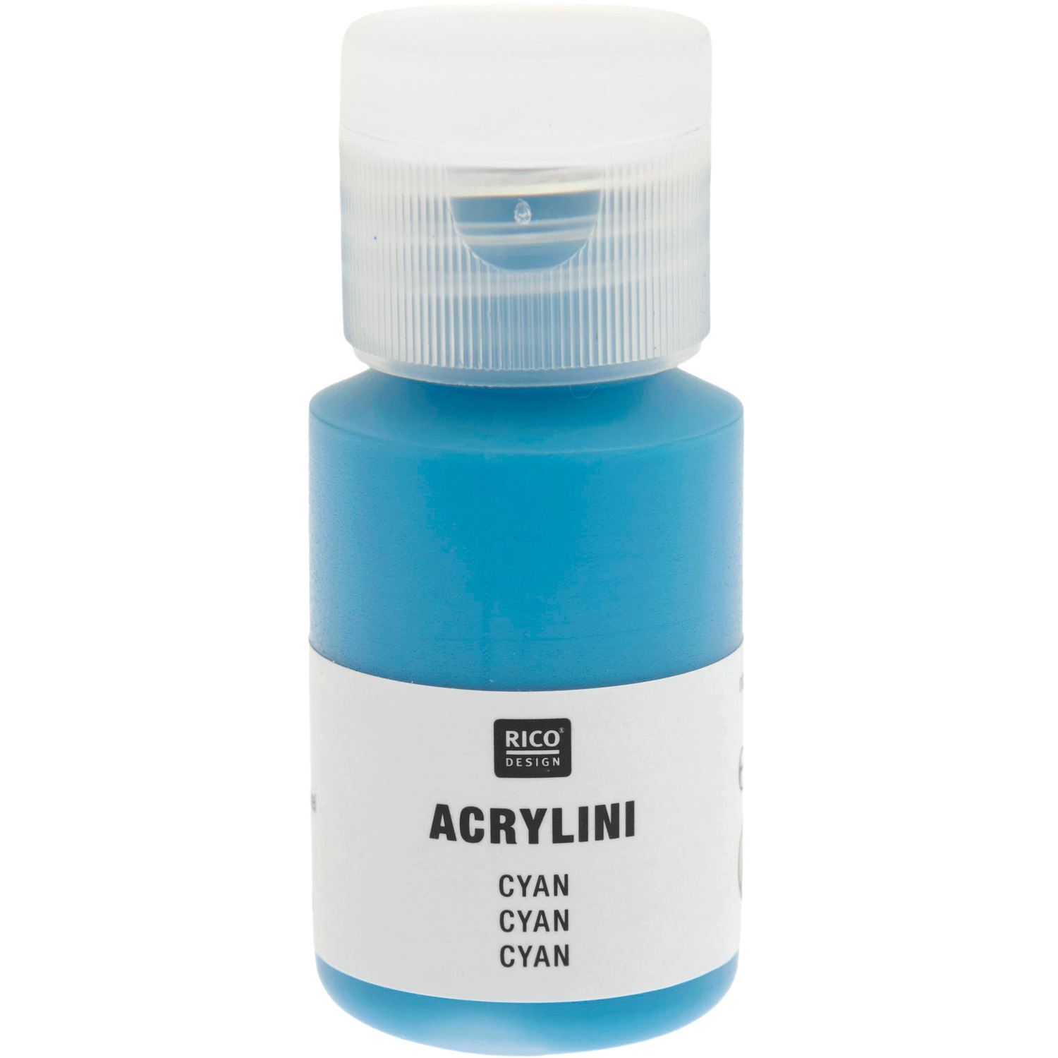 Rico Design Acrylini Acrylfarbe Cyan