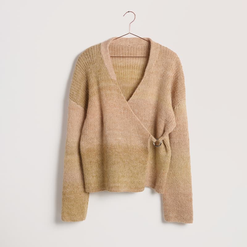 Gestrickte Jacke: Modell 17 aus dem Heft Lovewool No. 22