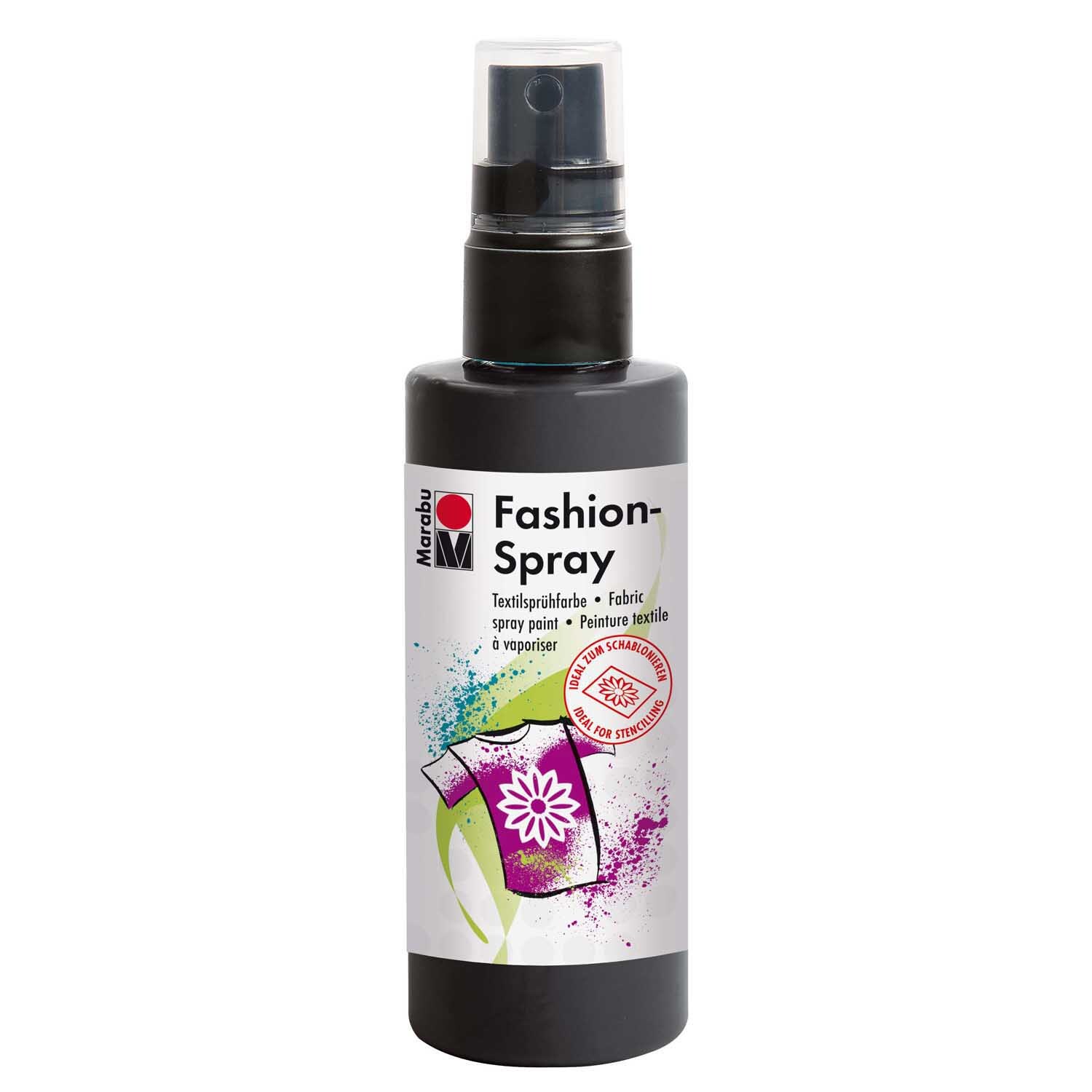 Marabu Fashion Spray Schwarz
