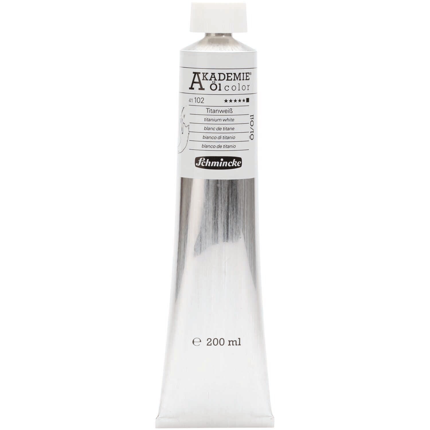 Akademie Öl titanweiß 200ml