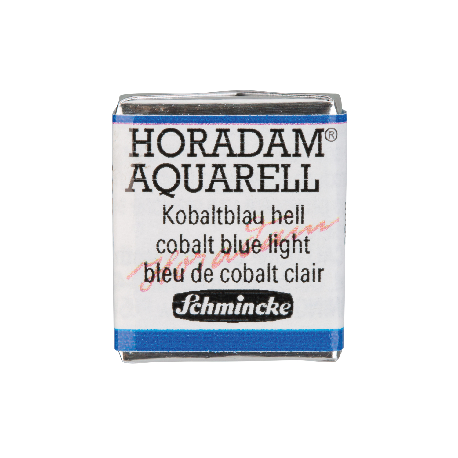Schmincke HORADAM Aquarellfarbe 1/2 Näpfchen Kobaltblau hell