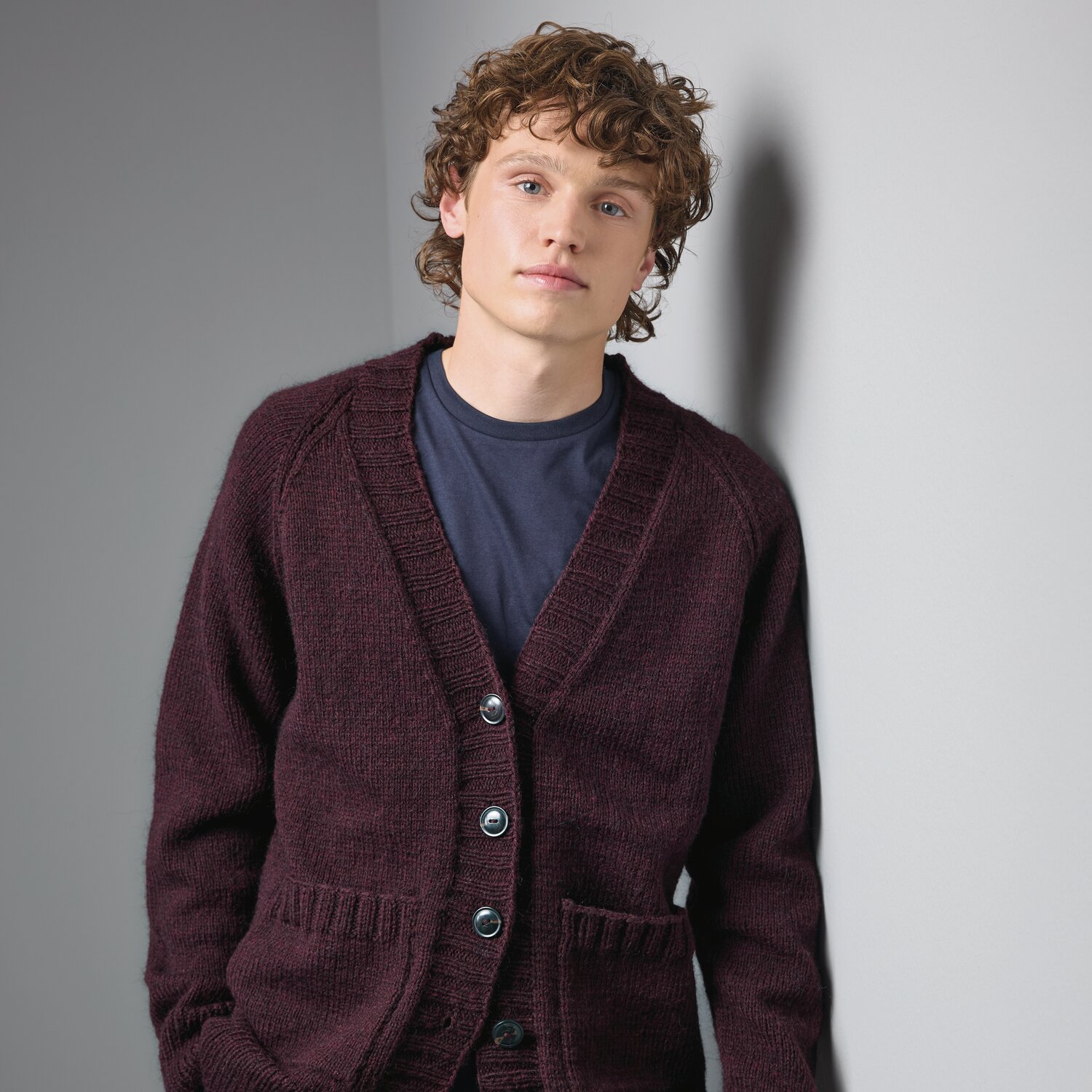 Strickset Jacke Modell 16 aus Made by Me Men No. 3 von Rico Design