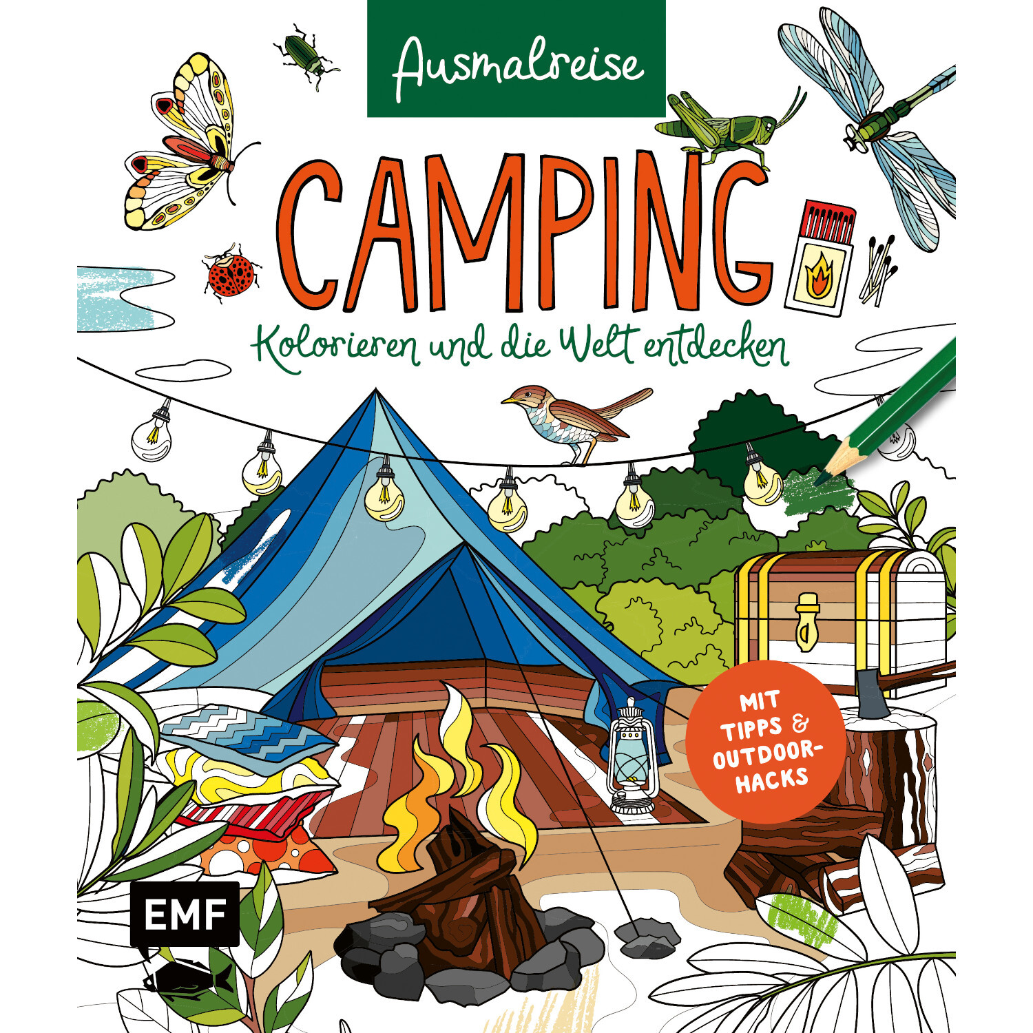 Ausmalreise Camping