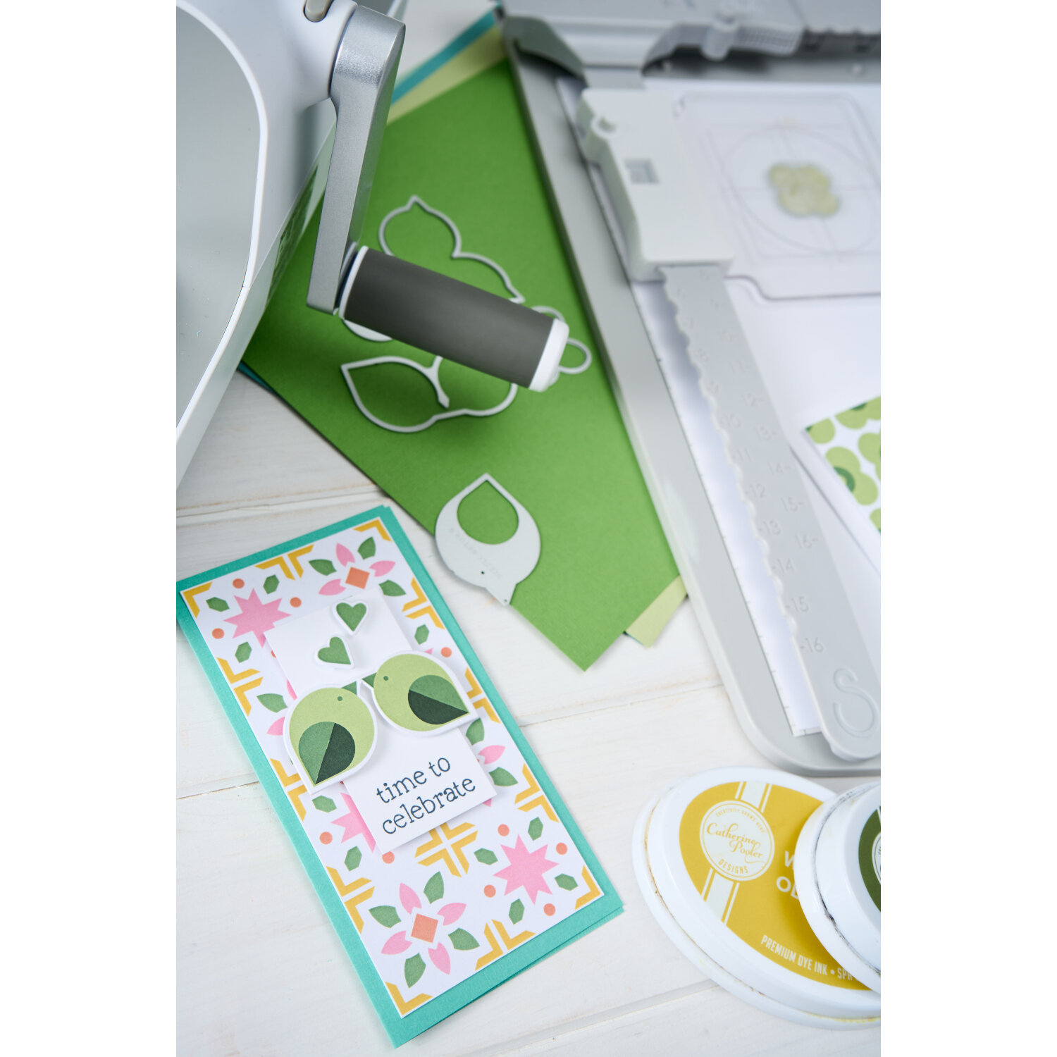 Clear Stamps Set Birds & Blooms 15-teilig von idee. Creativmarkt 
