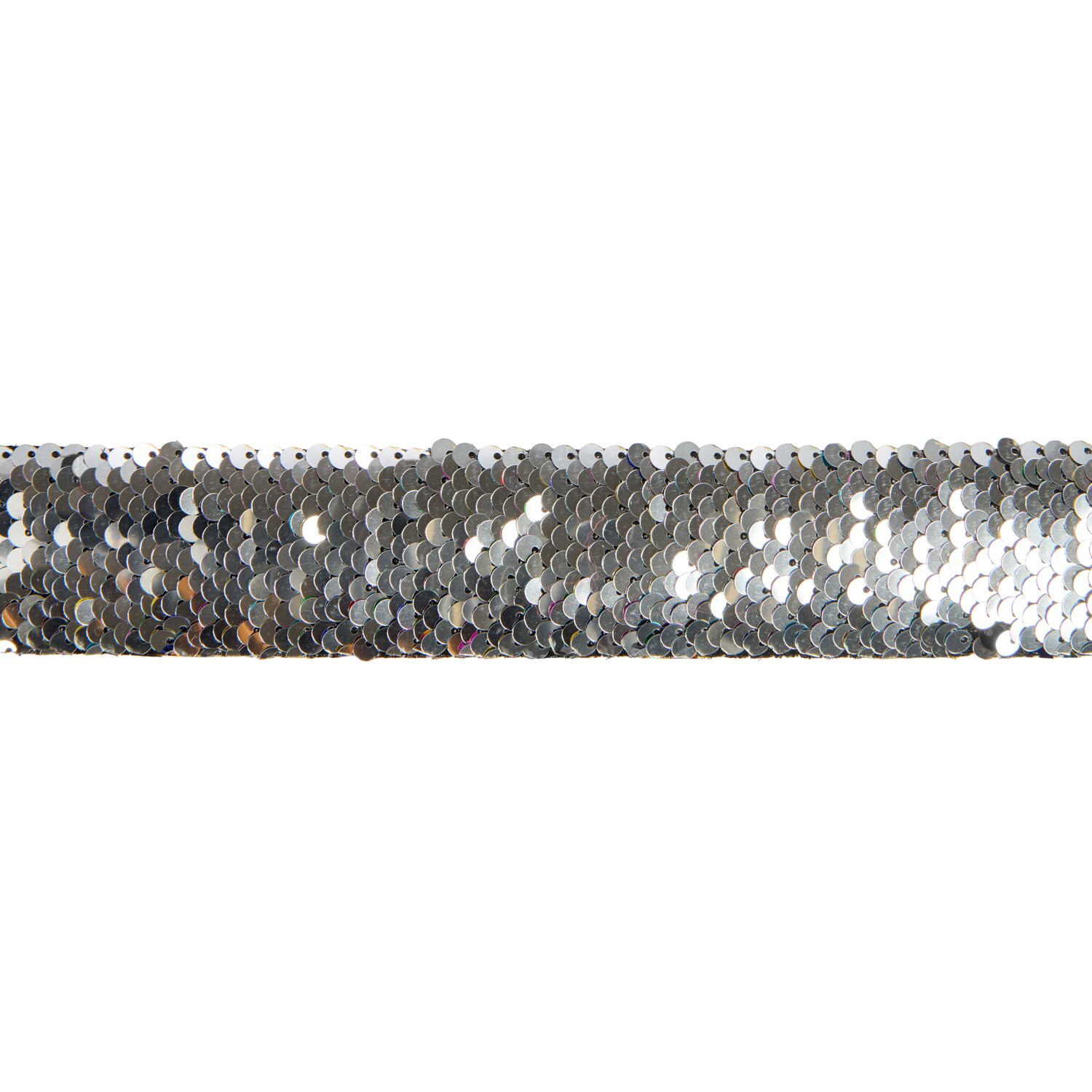 Paillettenband Bunt-Silber 38mmx2m von Rico Design