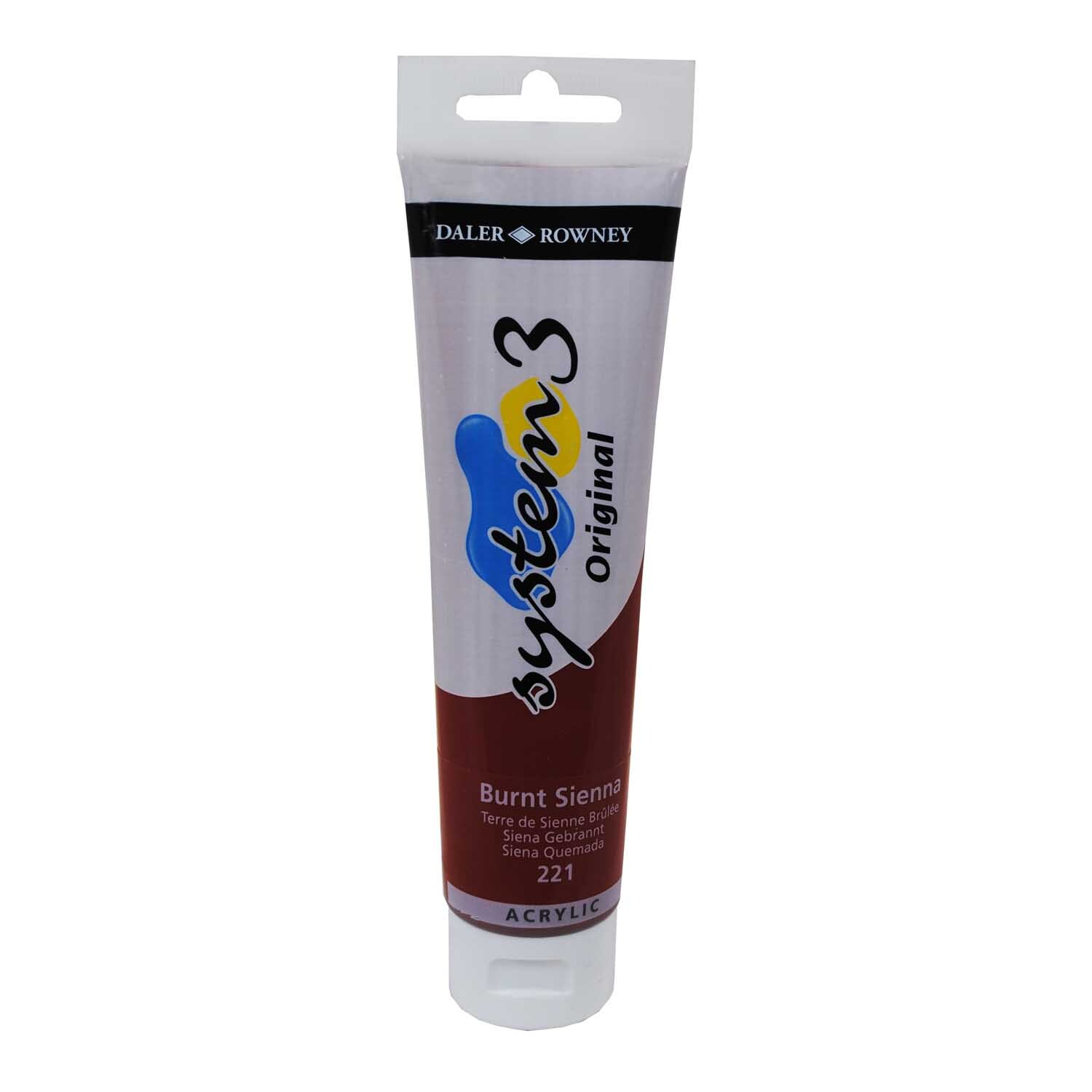 Daler-Rowney System 3 150ml Burnt Sienna