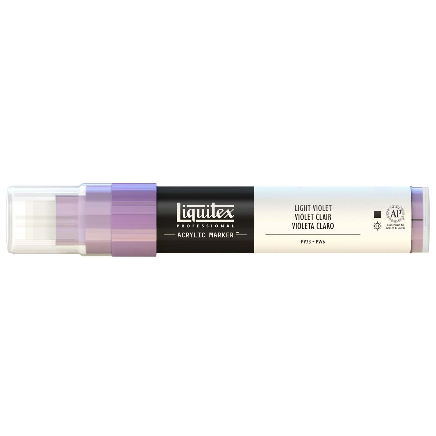 Paint Acryl Marker 8-15mm in Hellviolett von Liquitex, ideal für präzise und kreative Kunstprojekte.