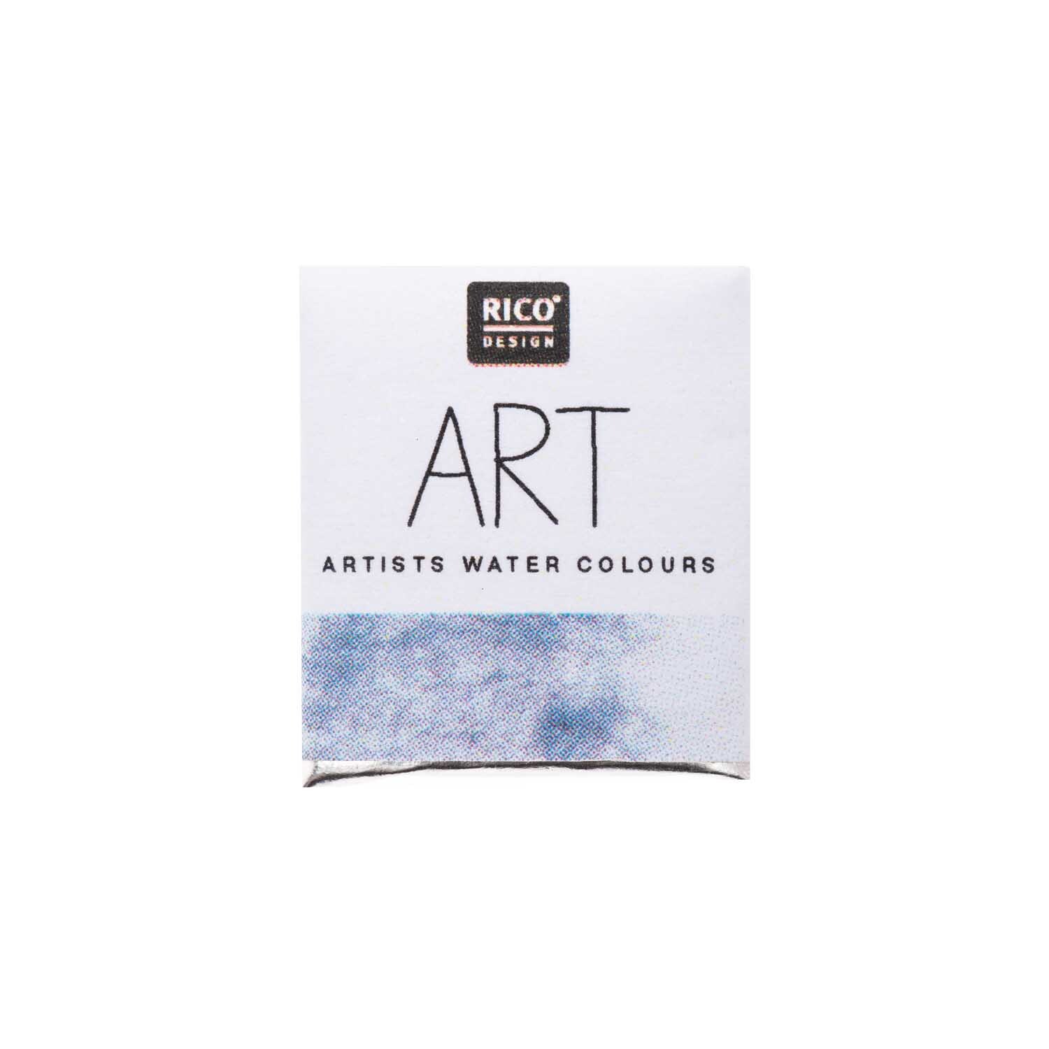 Rico Design ART Künstler Aquarellfarbe halbes Näpfchen Zementgrau