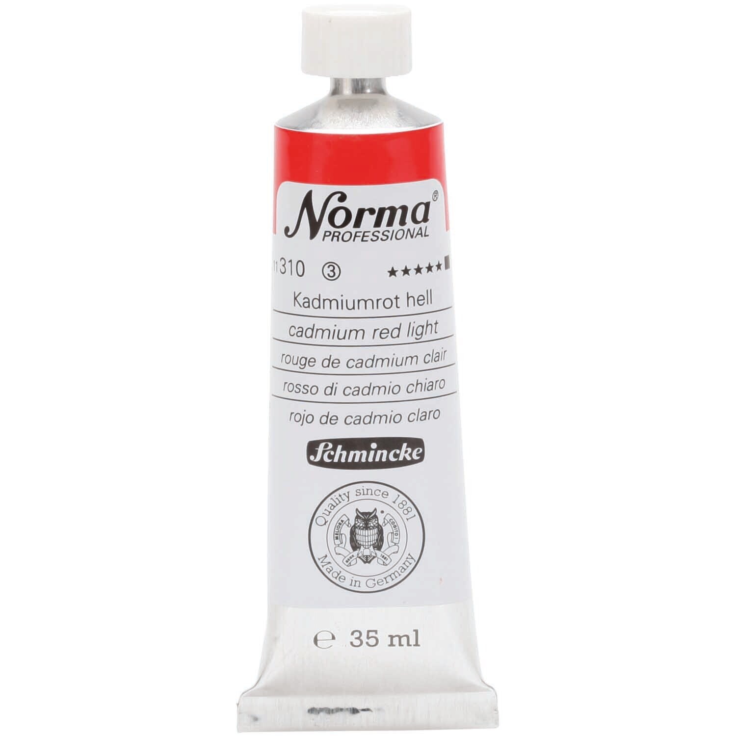 Schmincke Norma 35ml Kadmiumrot Hell
