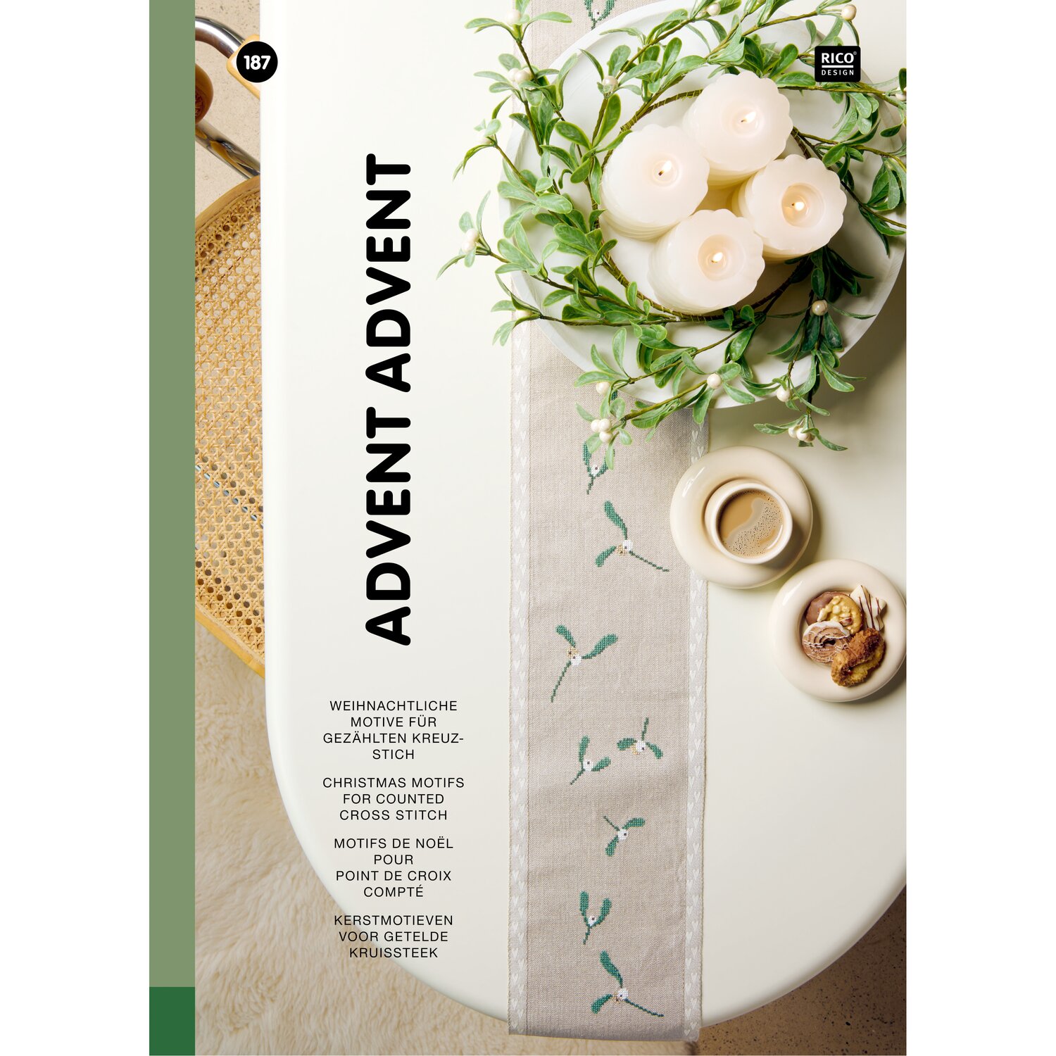 Stickbuch Advent Advent 187 von Rico Design