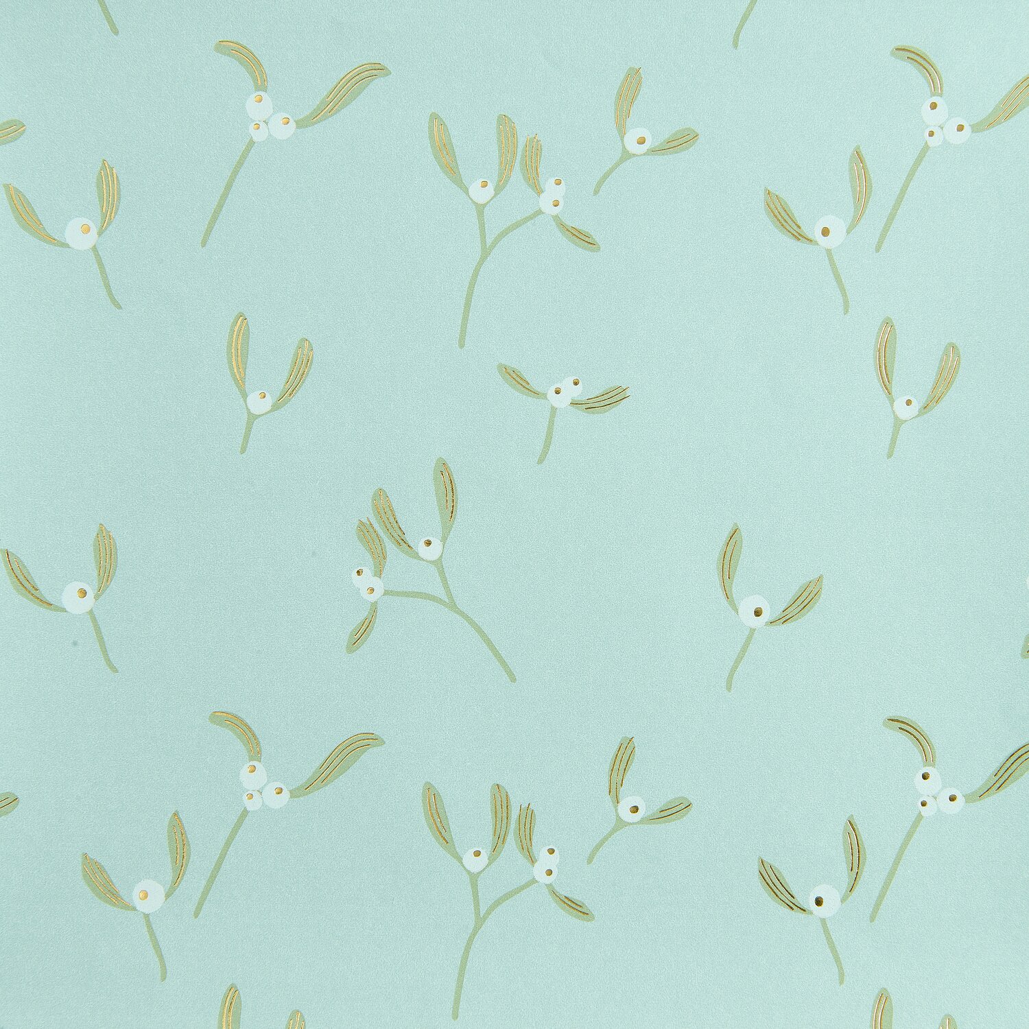 Paper Poetry Geschenkpapier Mistelzweige 0,7x2m Farbe Salbei von Rico Design