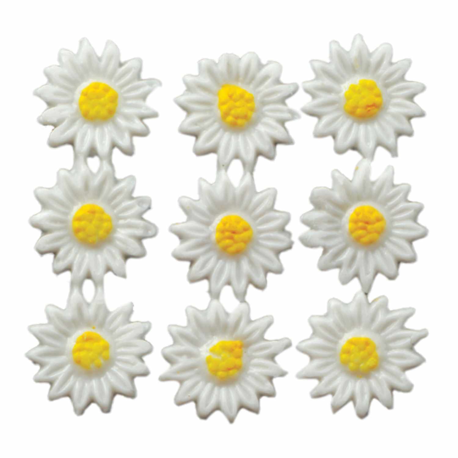 Wachsdekor Margeriten 1,4cm 12 Stück