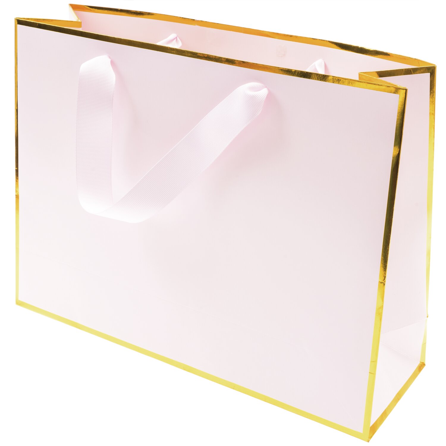 Rico Design Paper Poetry Geschenktasche rosa 32x24x10cm