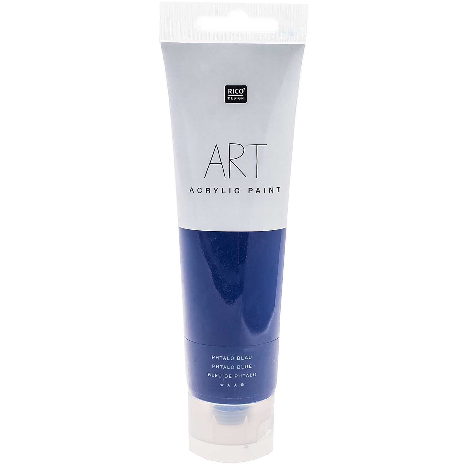 Rico Design ART Künstler Acrylfarbe 100ml Phtalo-Blau