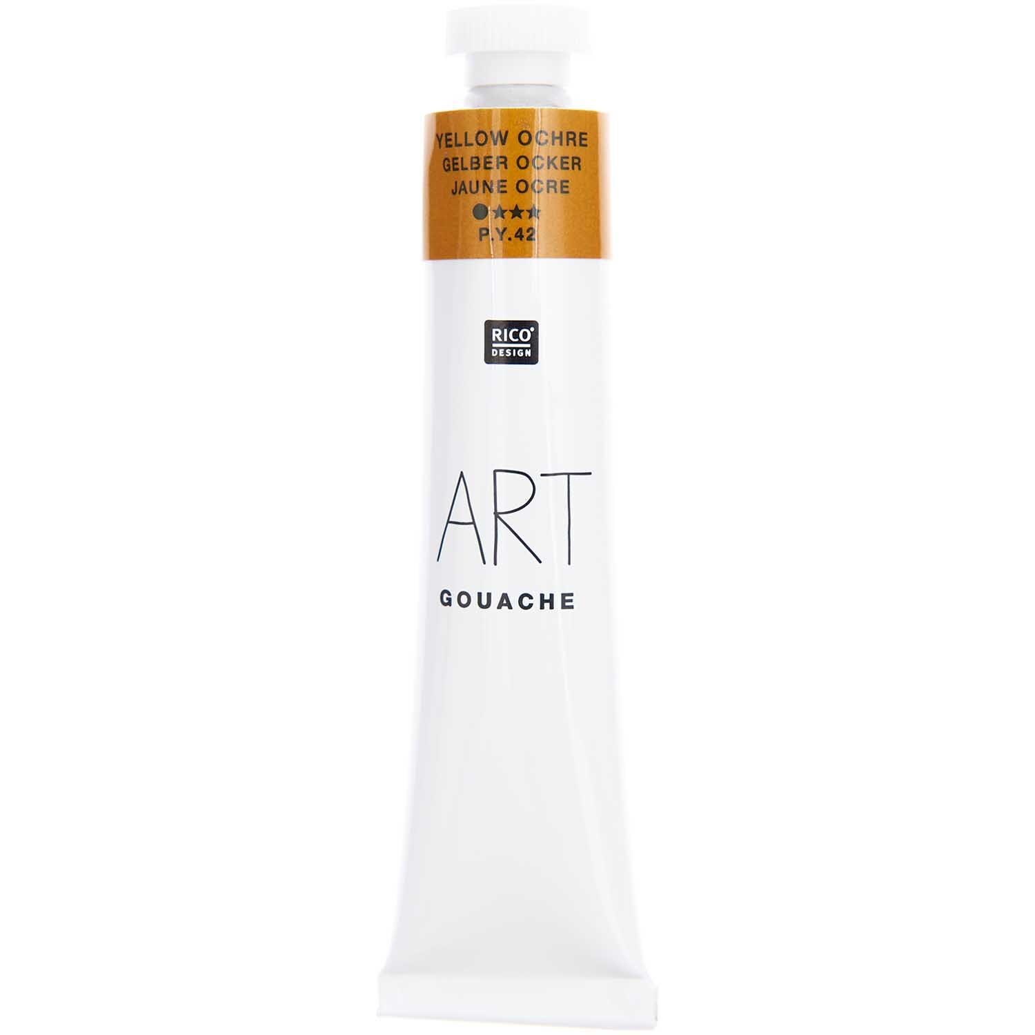 Rico Design ART Gouache 22ml Gelber Ocker