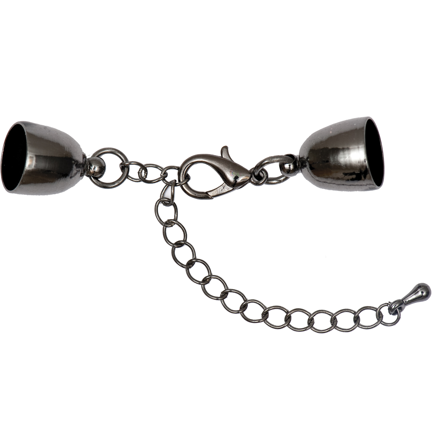 Endkappe grau matt 12mm