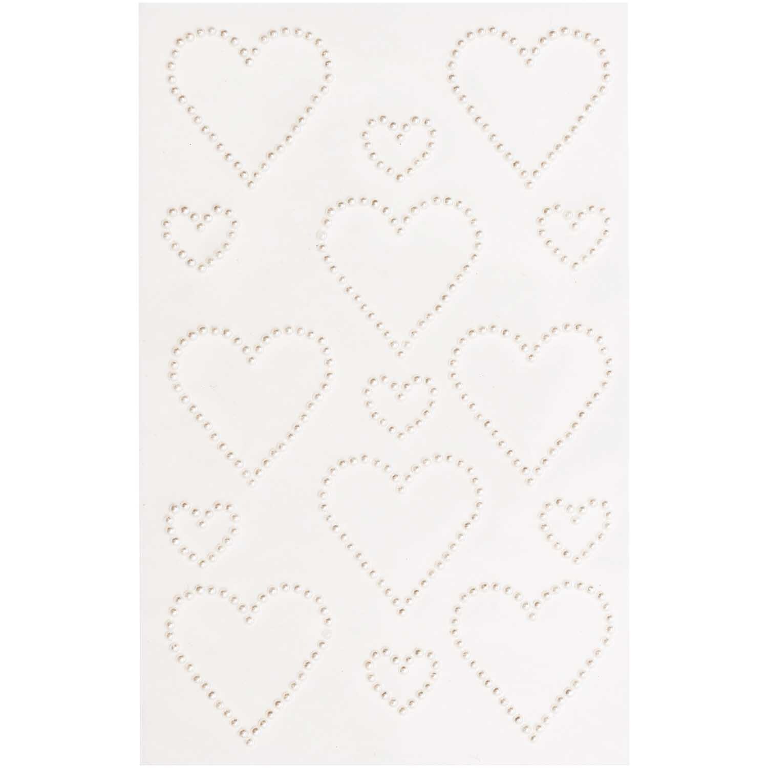 Paper Poetry Perlensticker Herzen L