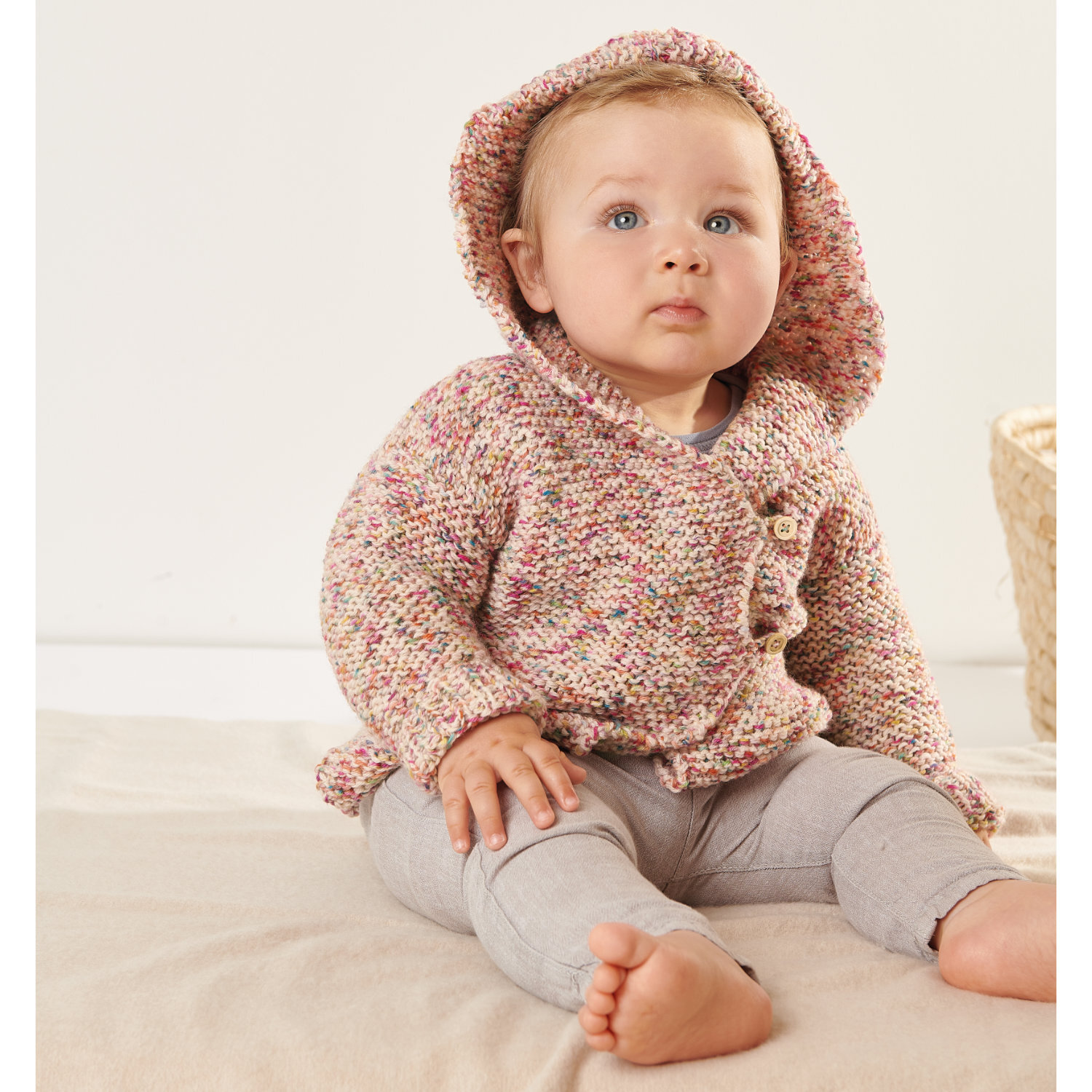 Strickset Jacke Modell 11 aus Rico Baby Merino 02 Strickset Jacke Modell 11 aus Rico Baby Merino 02