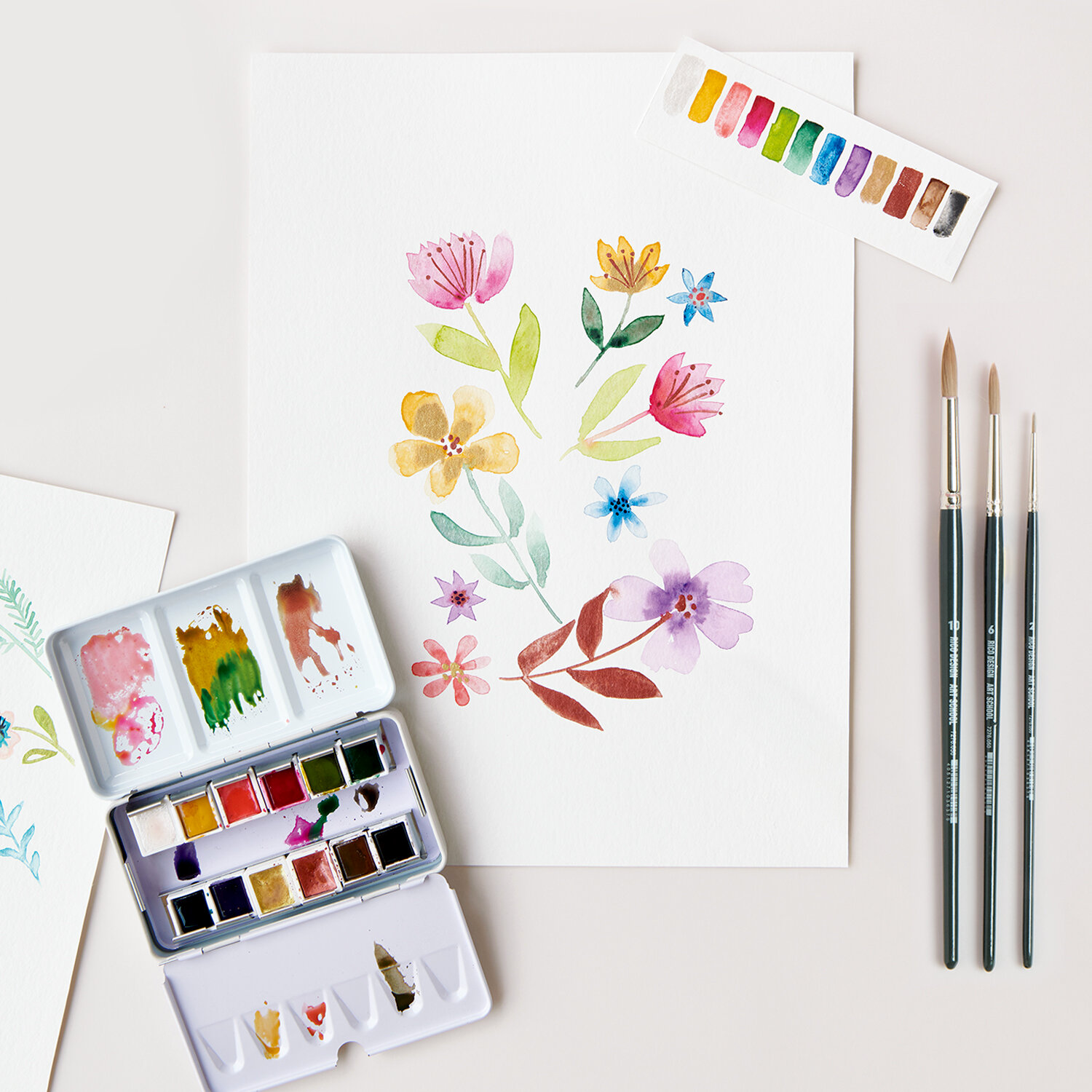DIY Set Aquarell von Rico Design
