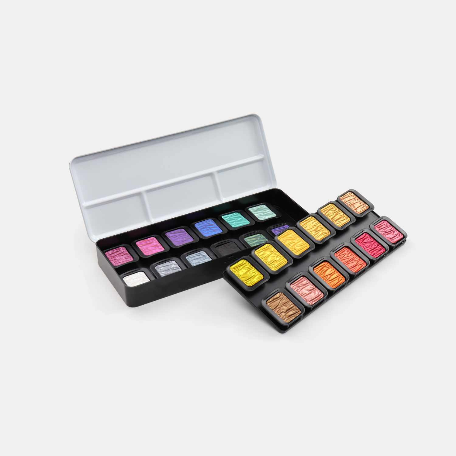 Perlglanzfarben Metals im Metallkasten Essential 24 Farben Perlglanzfarben Metals im Metallkasten Essential 24 Farben