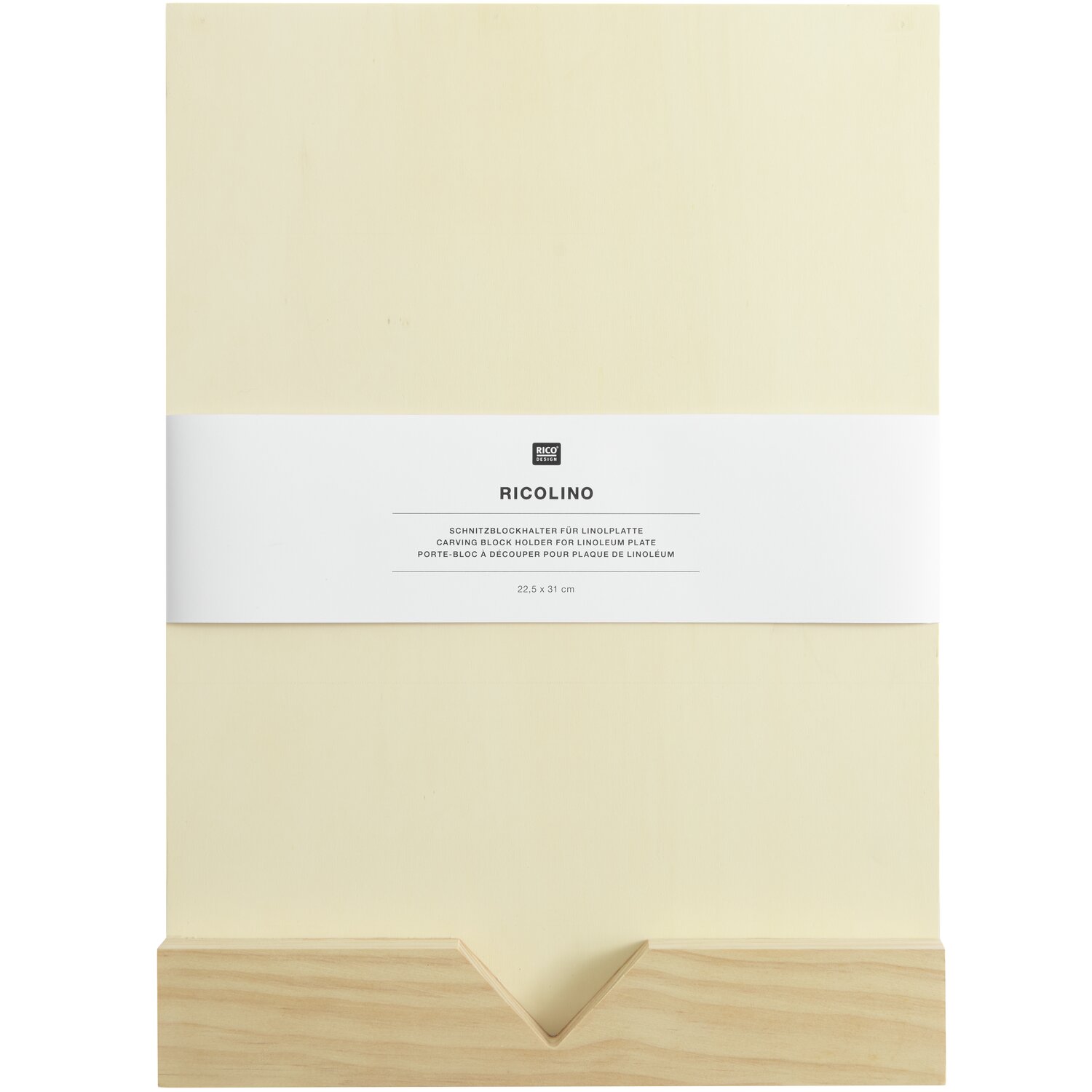 Ricolino Schnitzblockhalter 22,5x31x3,9cm von Rico Design